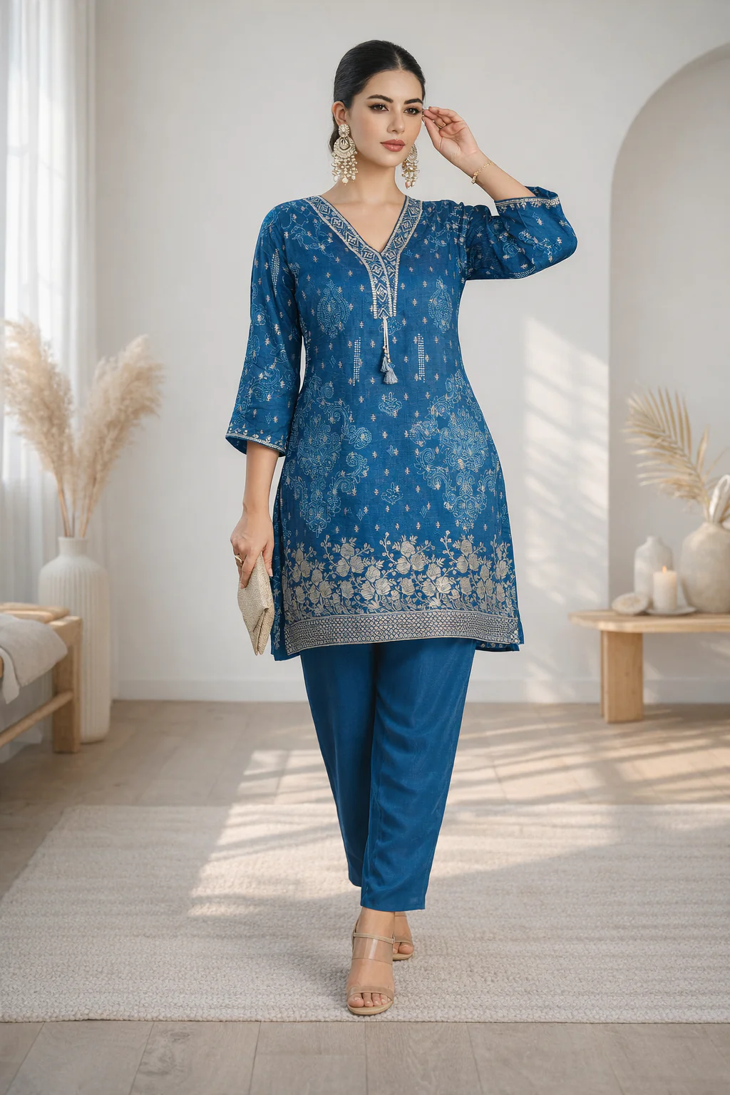 Palash indi premium co-ord set - Image 3