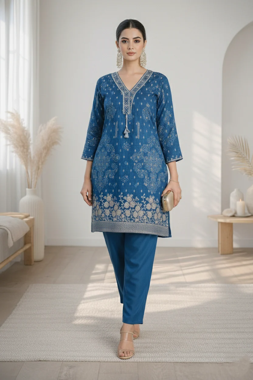 Palash indi premium co-ord set - Image 4