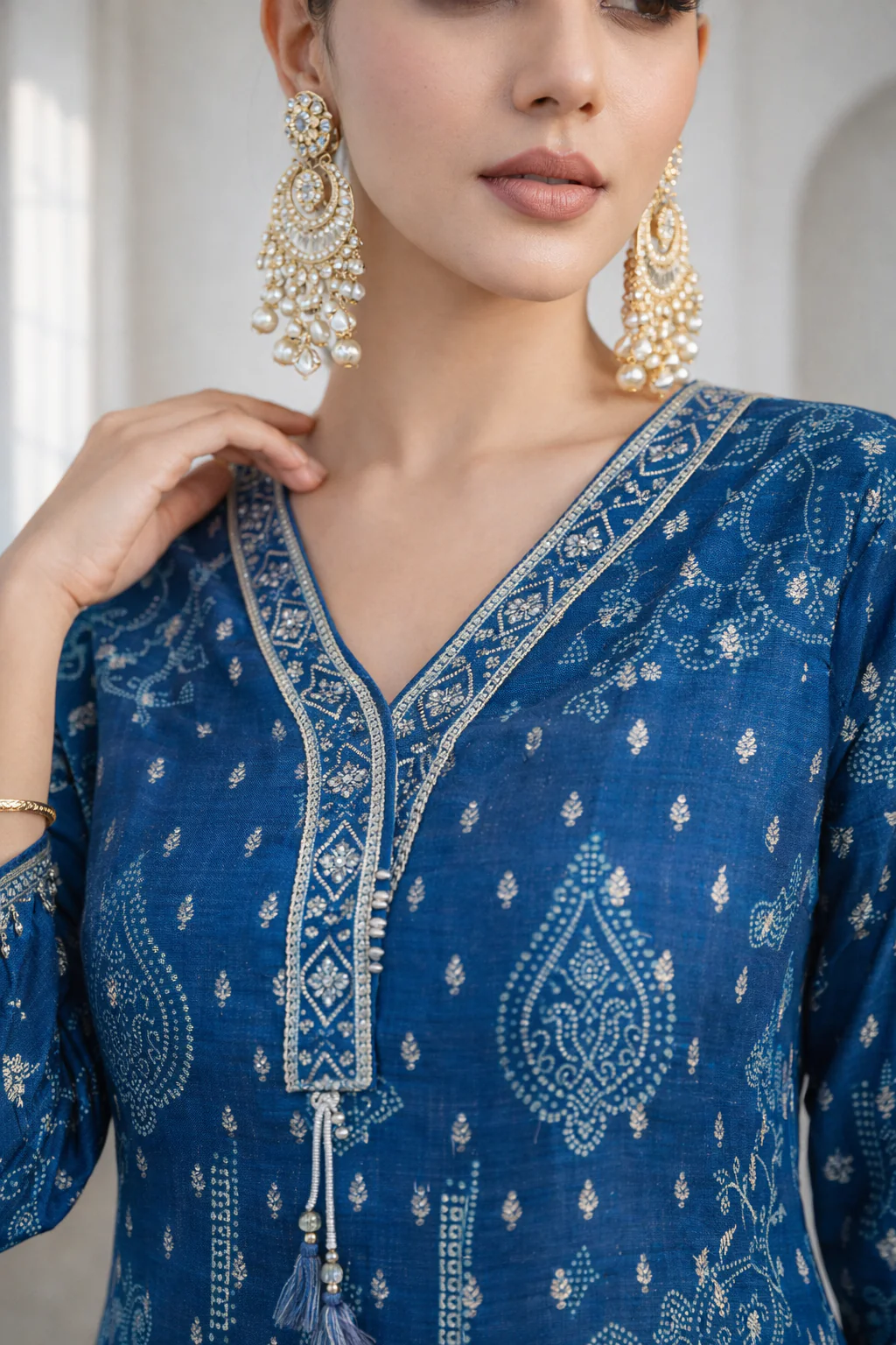 Palash indi premium co-ord set - Image 6