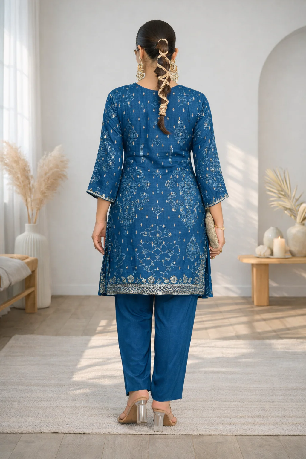 Palash indi premium co-ord set - Image 7