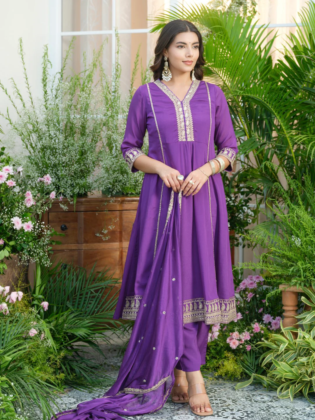 Palash Thistle full work suit set - Image 11