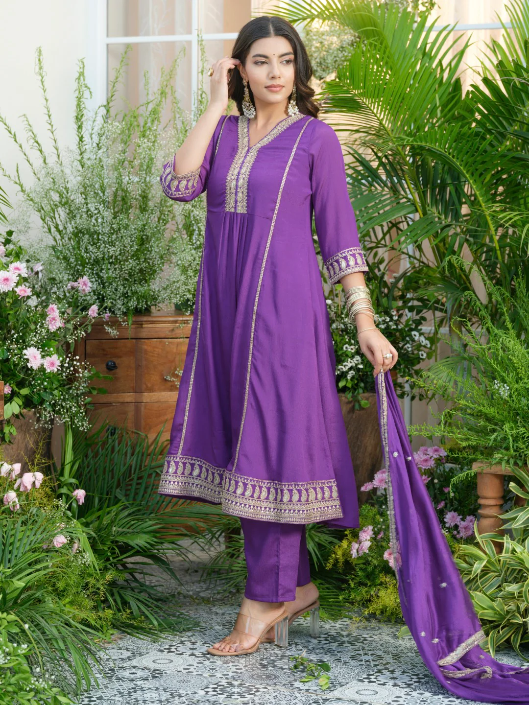 Palash Thistle full work suit set - Image 16