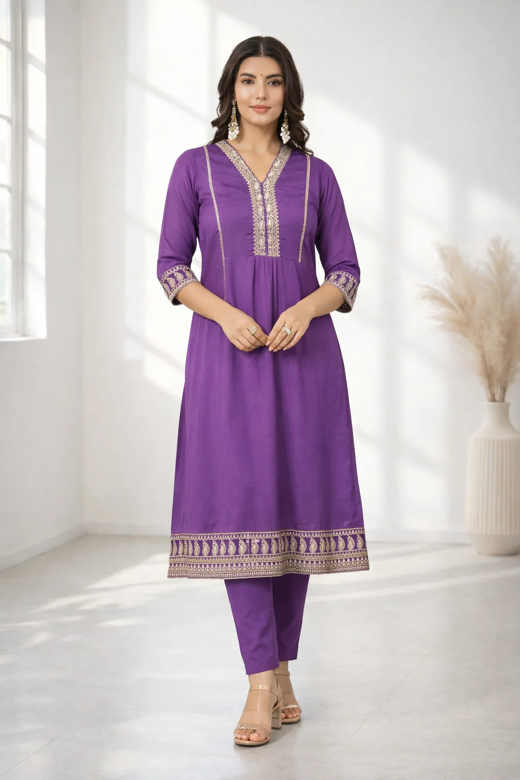 Palash Thistle full work suit set - Image 4