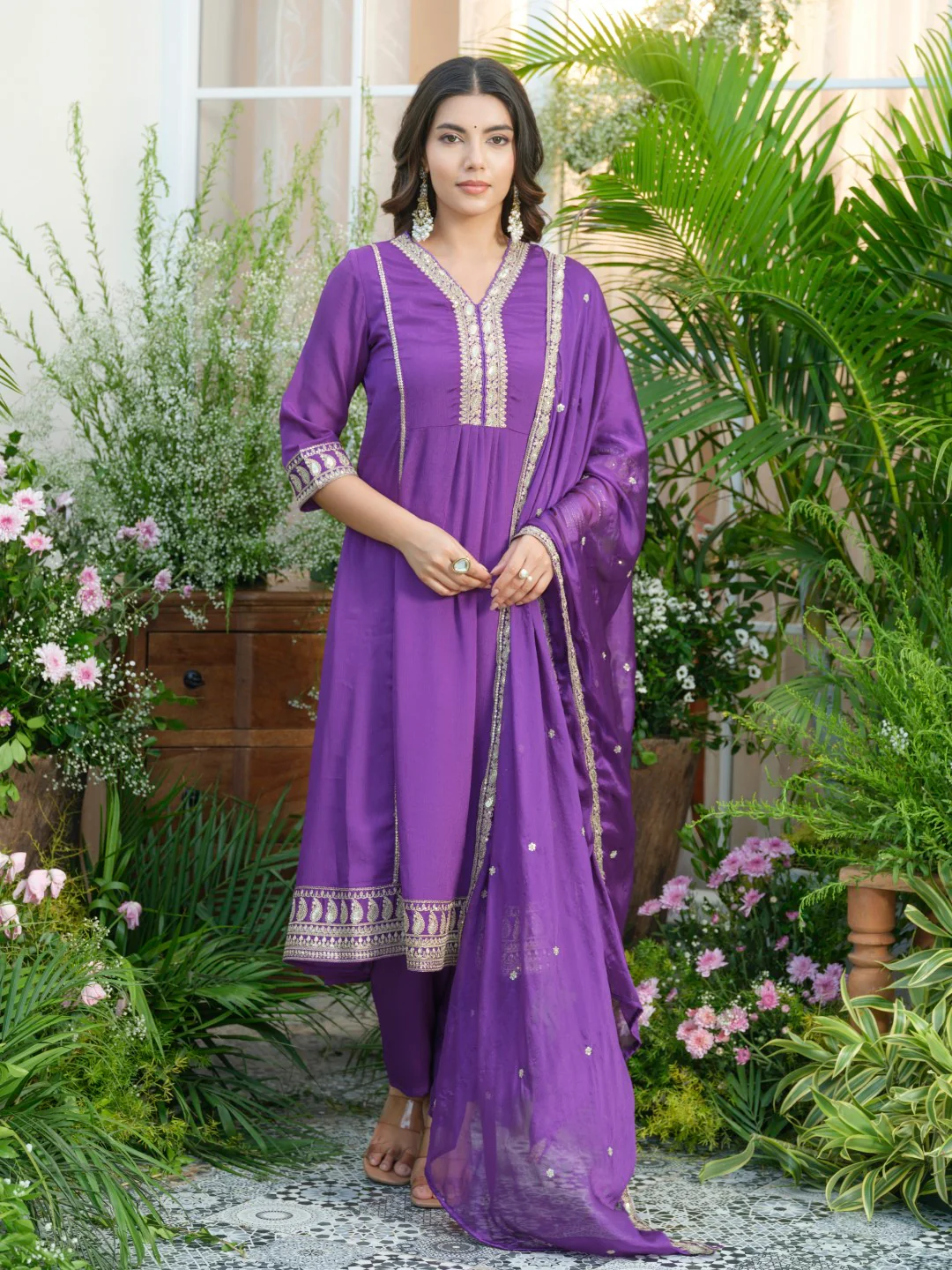 Palash Thistle full work suit set - Image 7