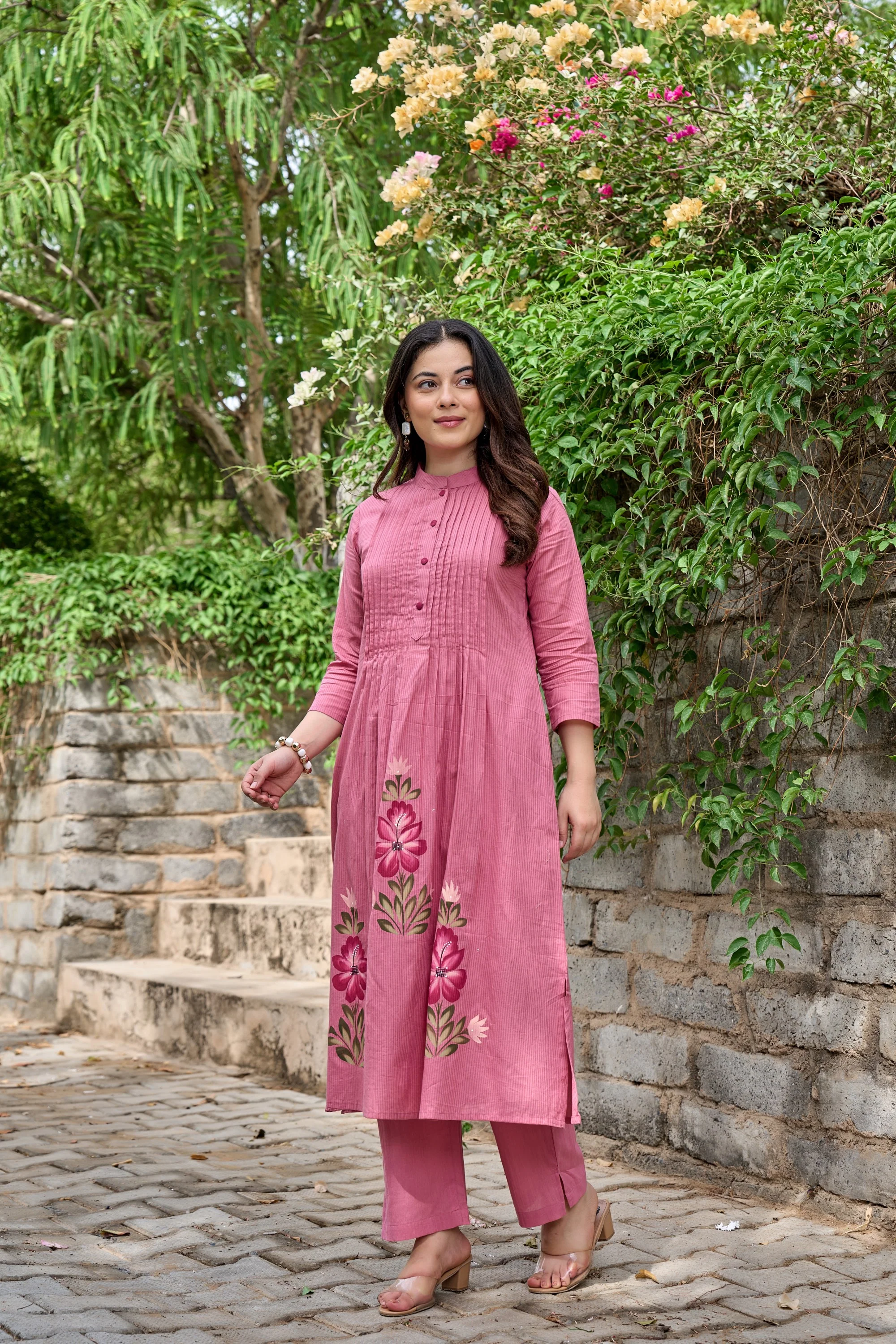 Tiara rouge cotton kurta pant set - Image 5