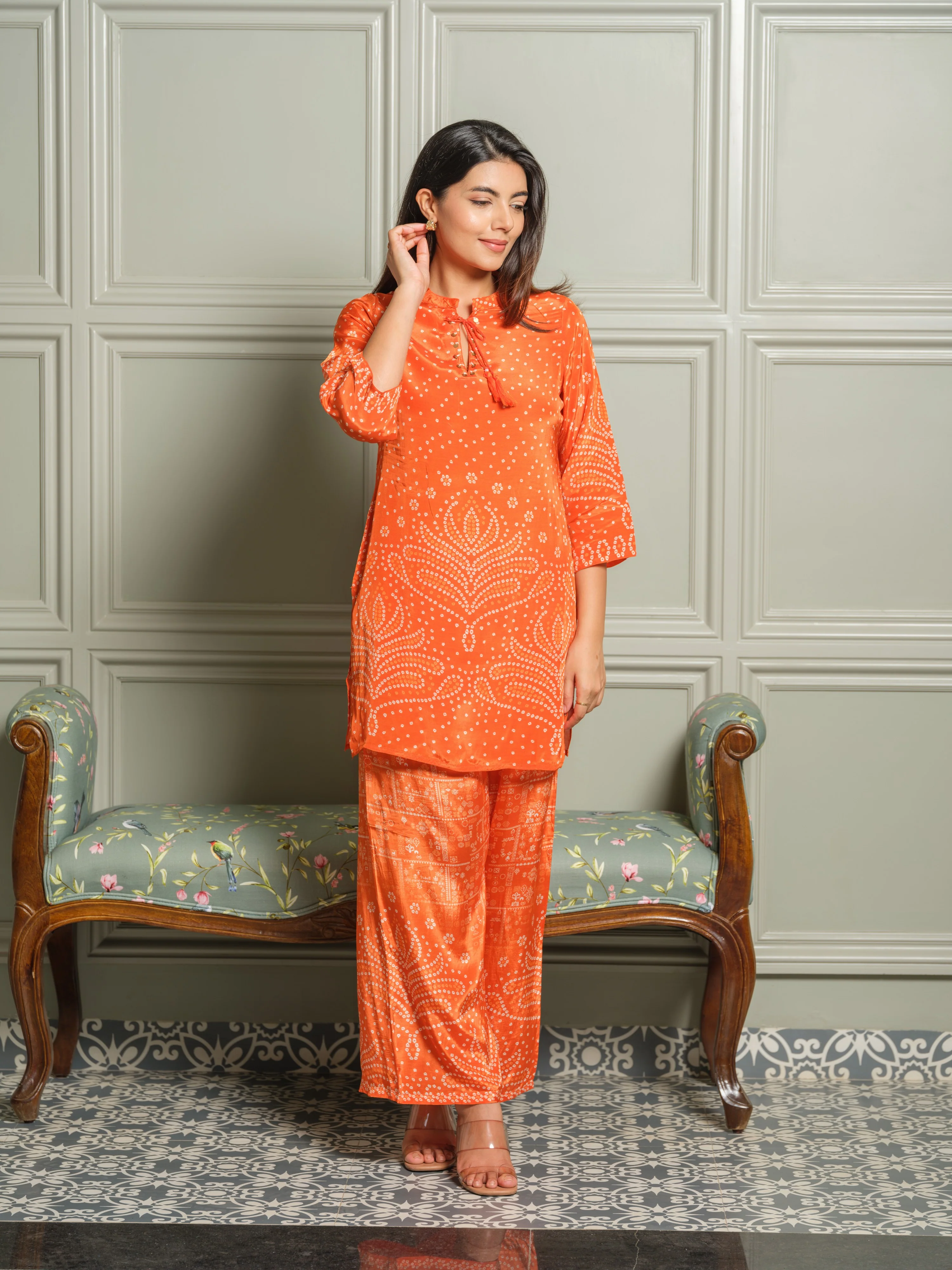 Palash Tango Printed co-ord set - Image 11