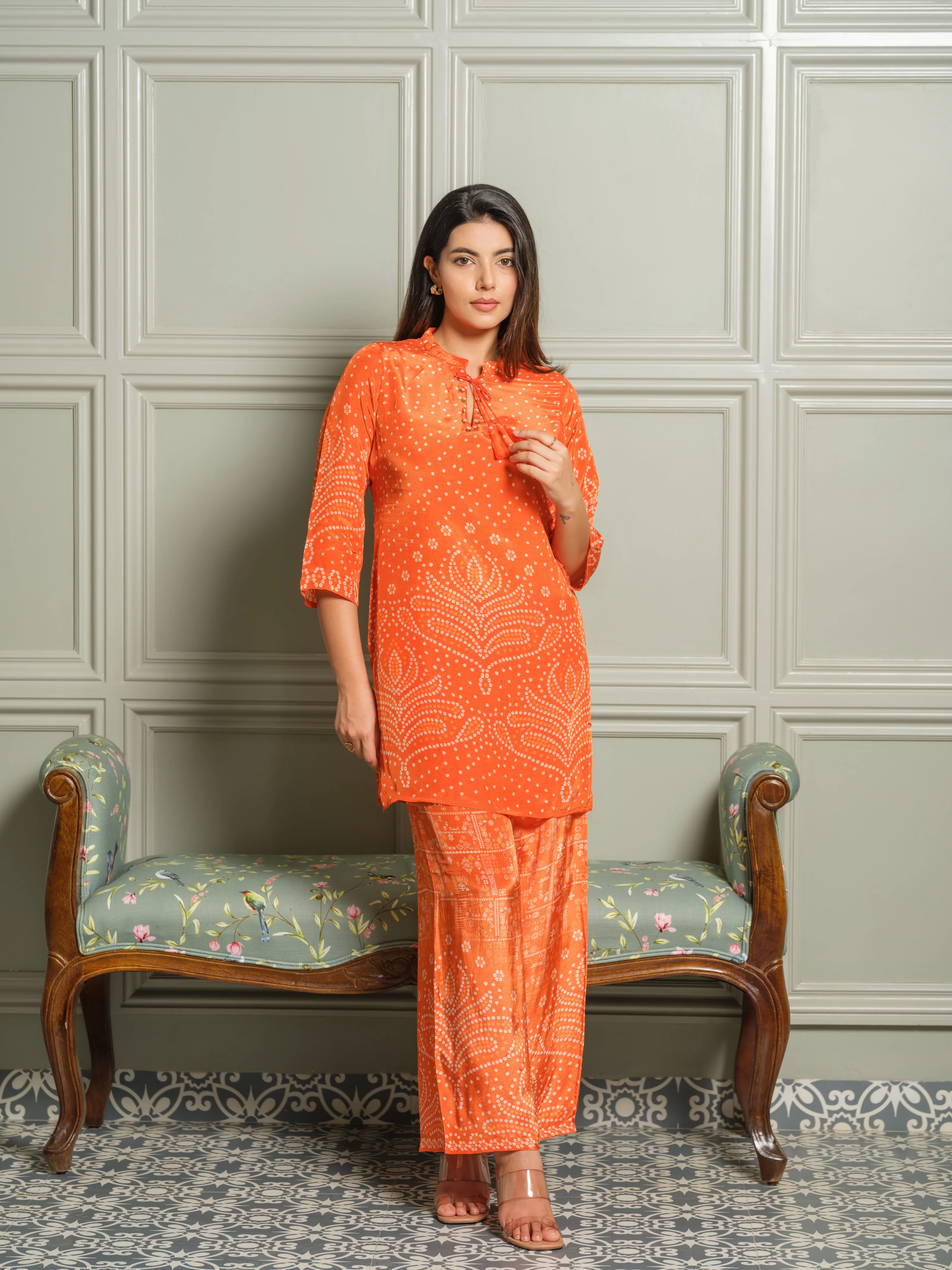 Palash Tango Printed co-ord set - Image 5