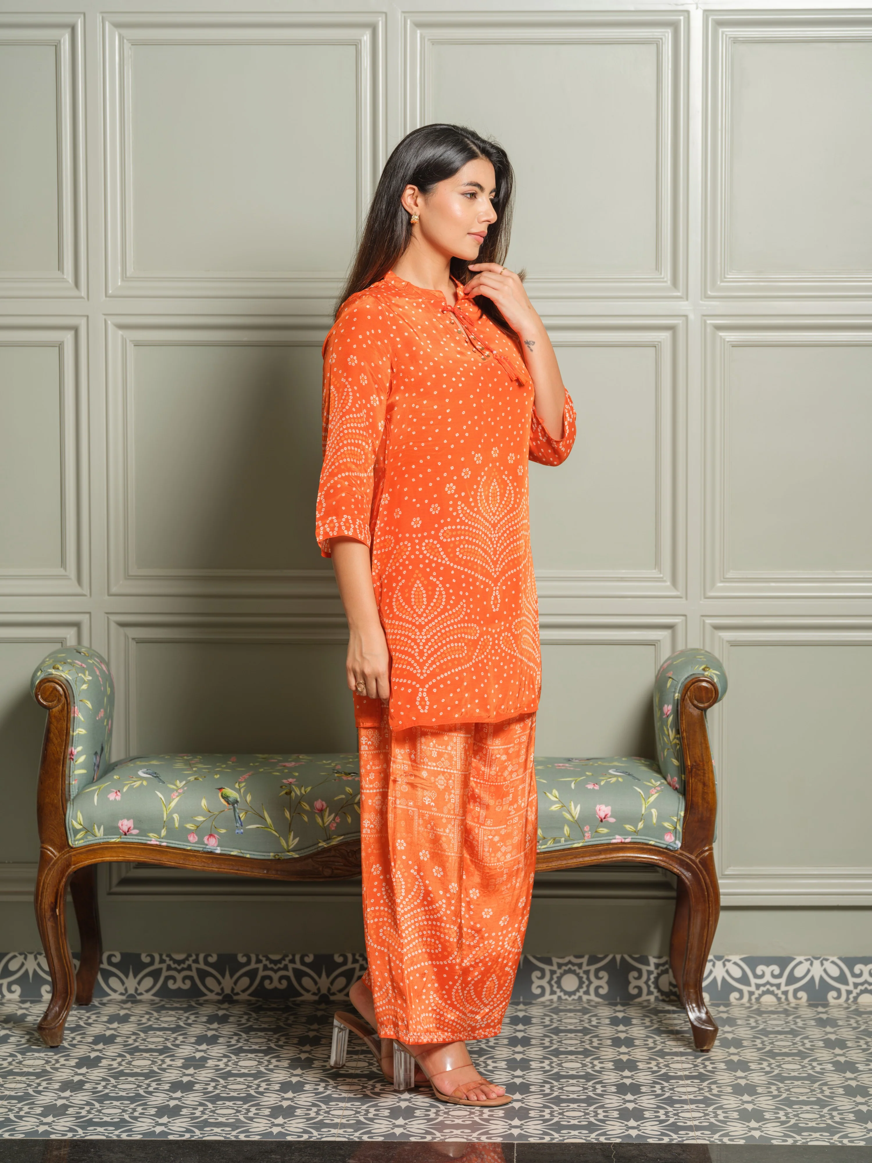 Palash Tango Printed co-ord set - Image 6