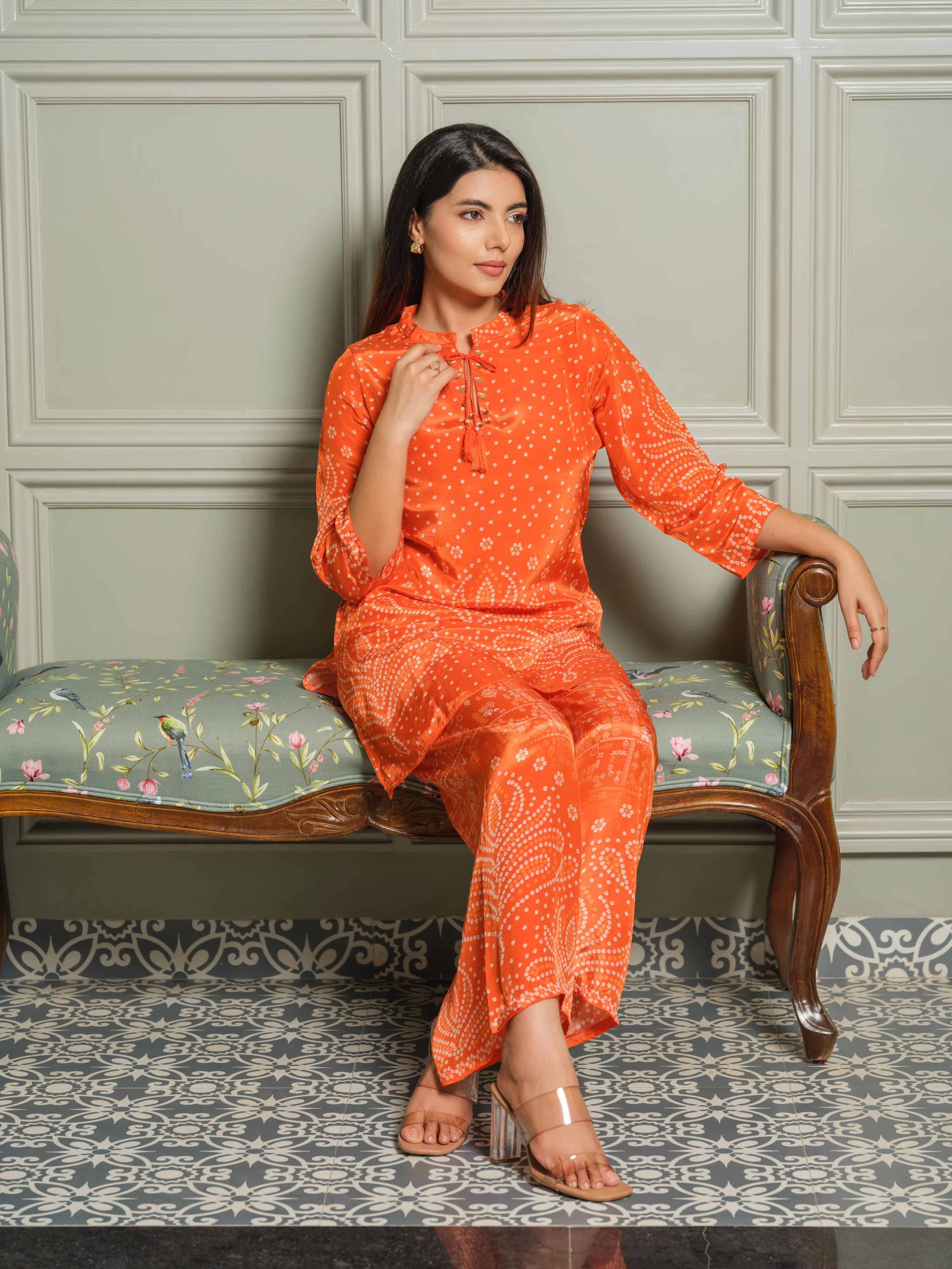 Palash Tango Printed co-ord set - Image 9