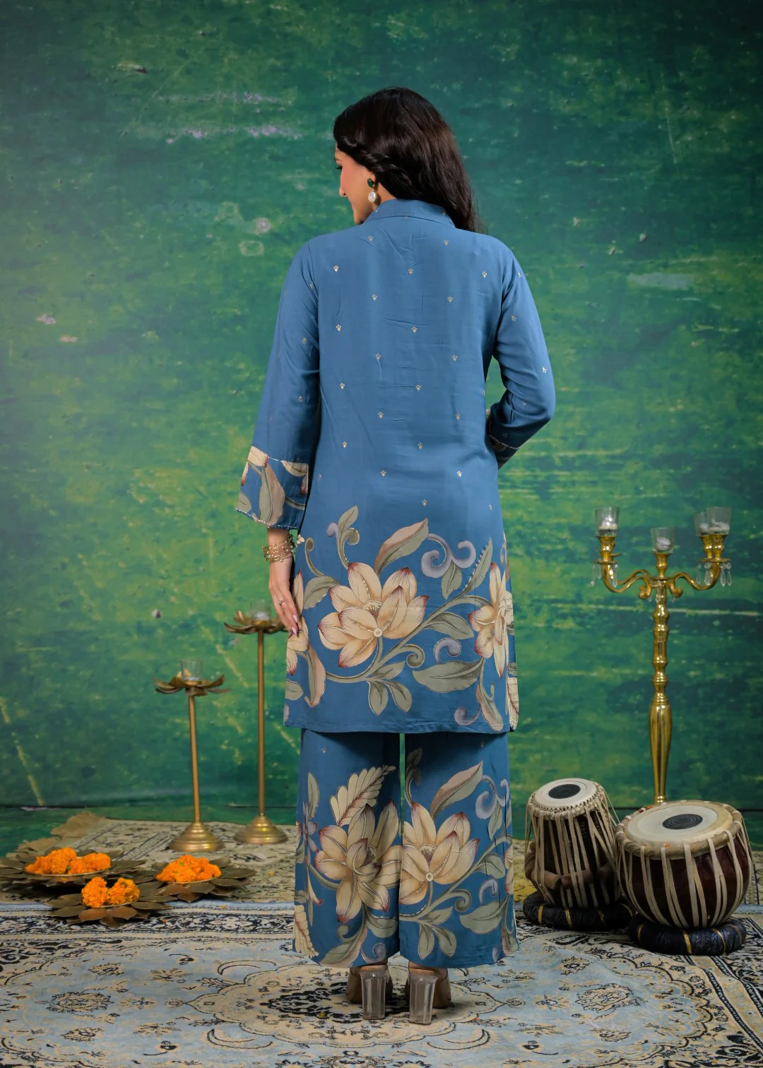 Shanti Horizon Printed Cotton Co-ord Set - Image 3