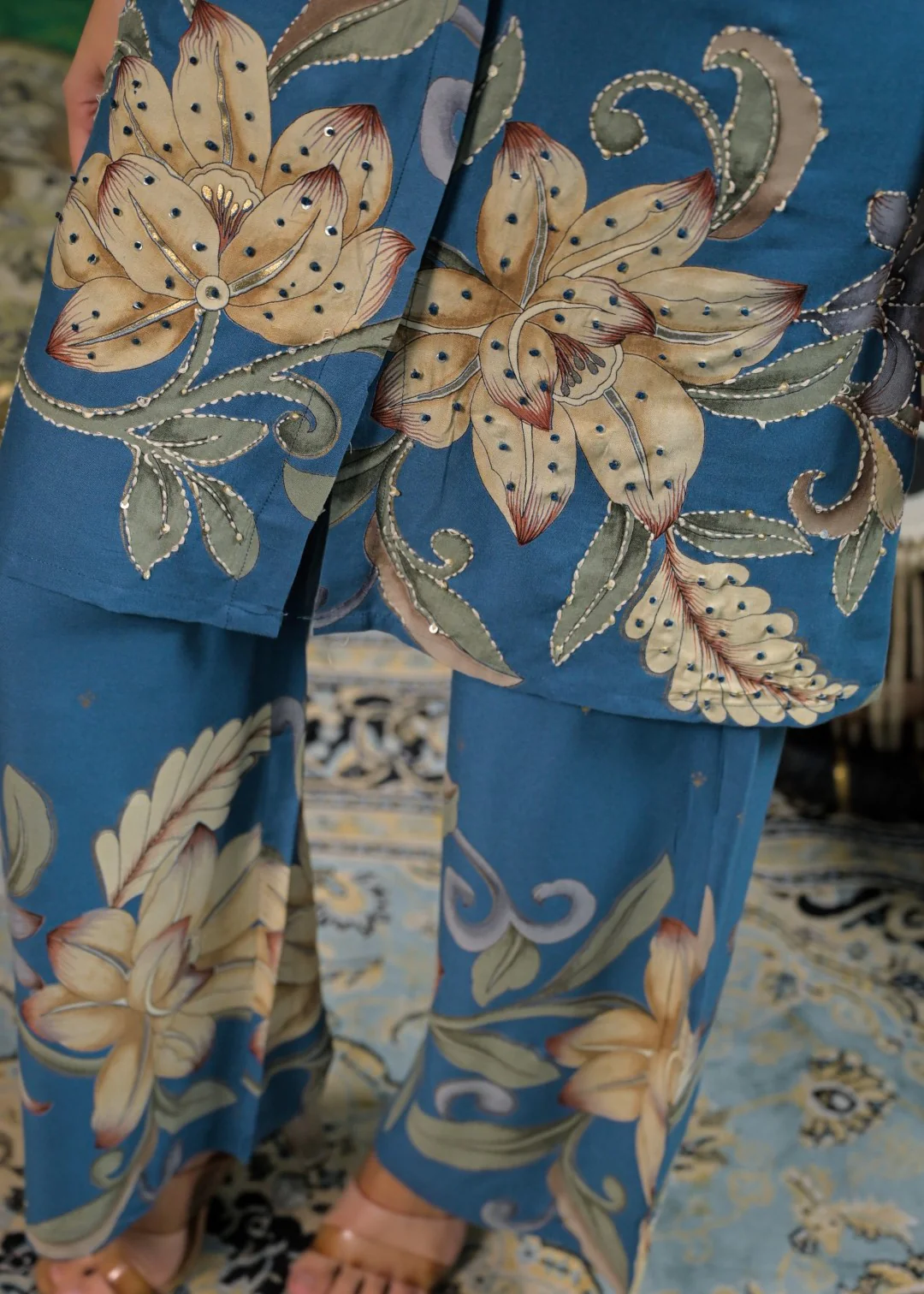 Shanti Horizon Printed Cotton Co-ord Set - Image 8