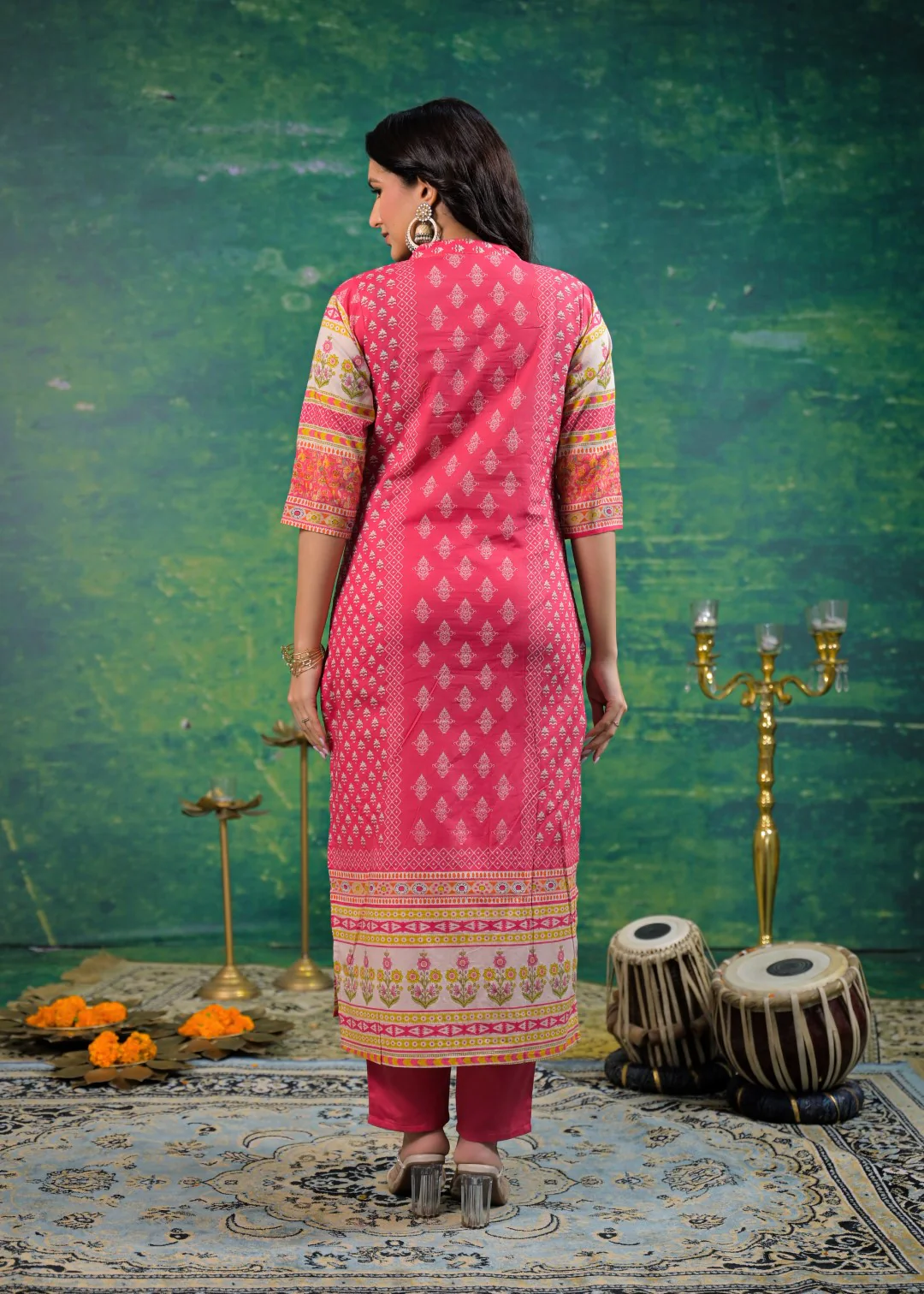 Shanti Candy Printed Suit Set - Image 3