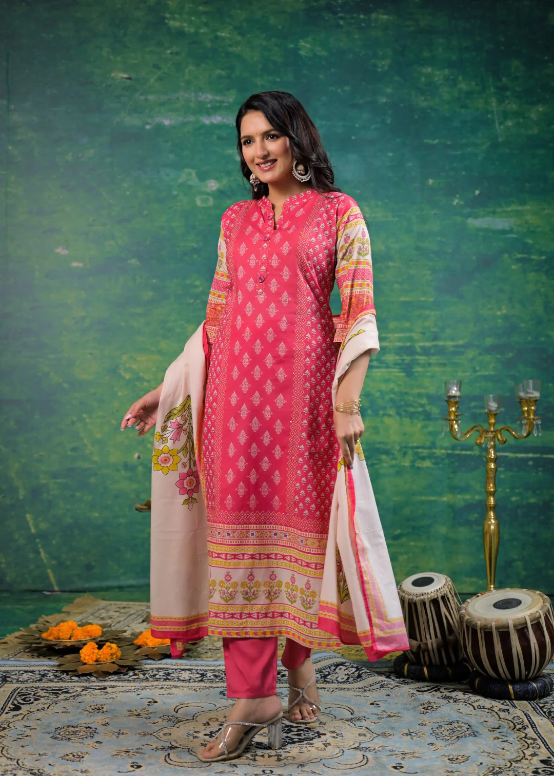 Shanti Candy Printed Suit Set - Image 5