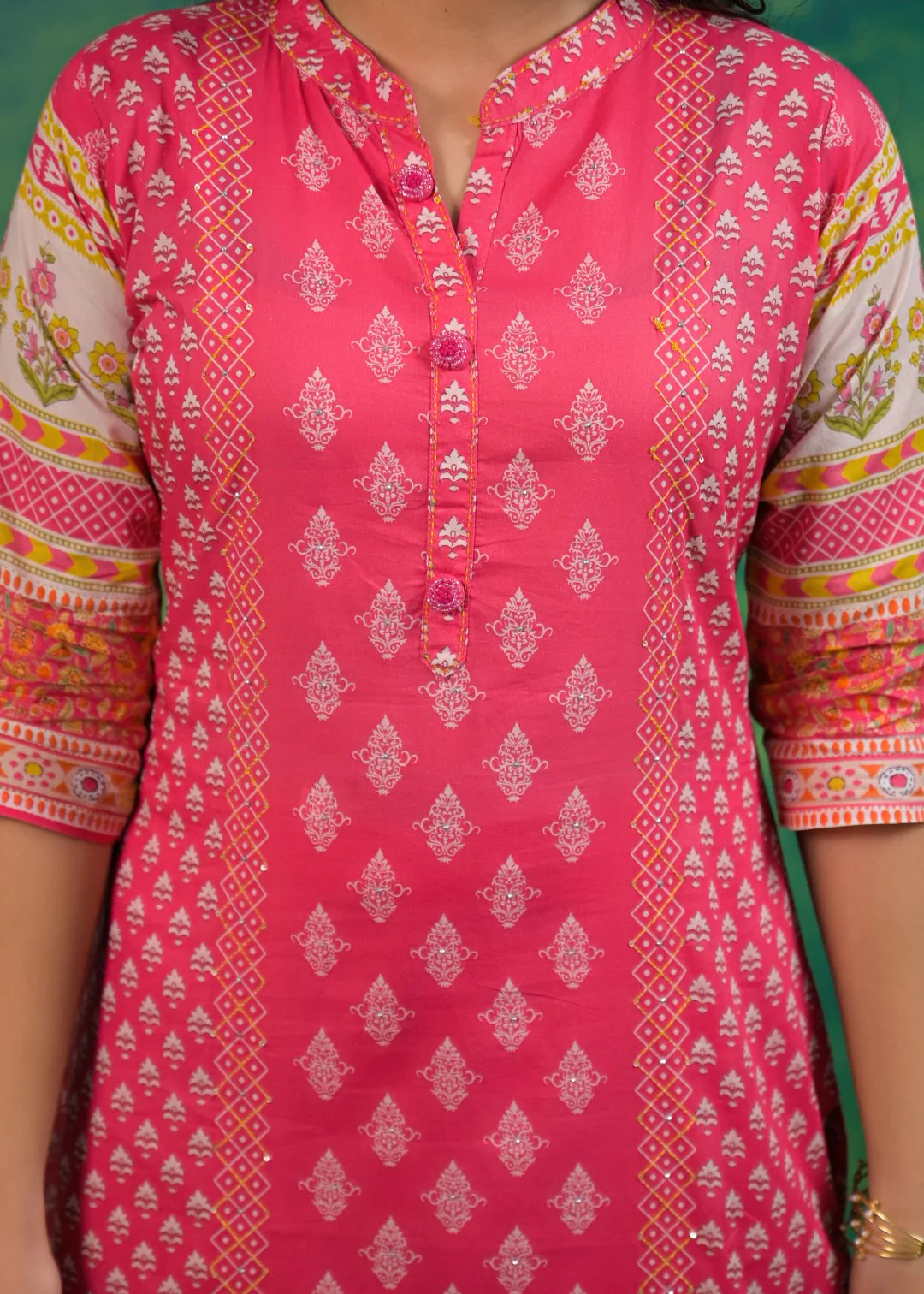 Shanti Candy Printed Suit Set - Image 7