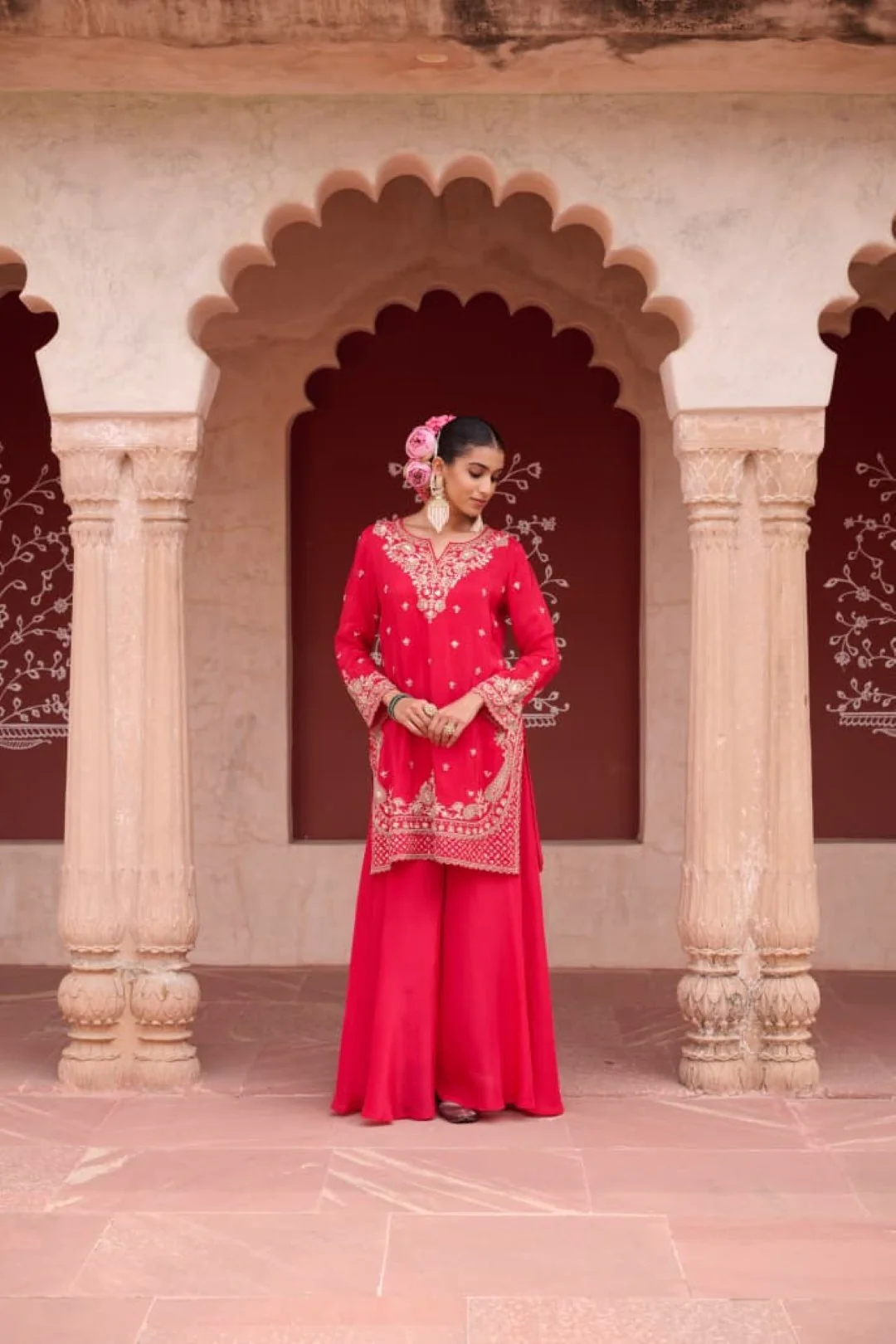 Sangini zarqa full work suit set - Image 10
