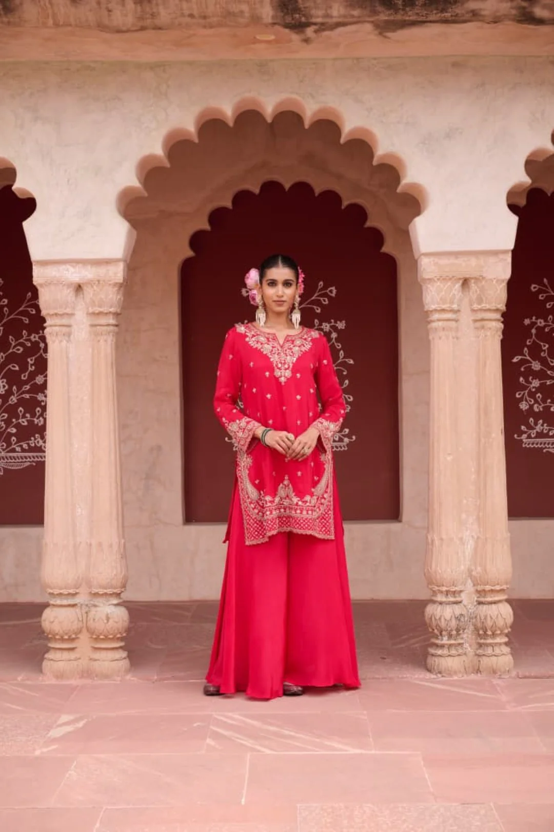 Sangini zarqa full work suit set - Image 12