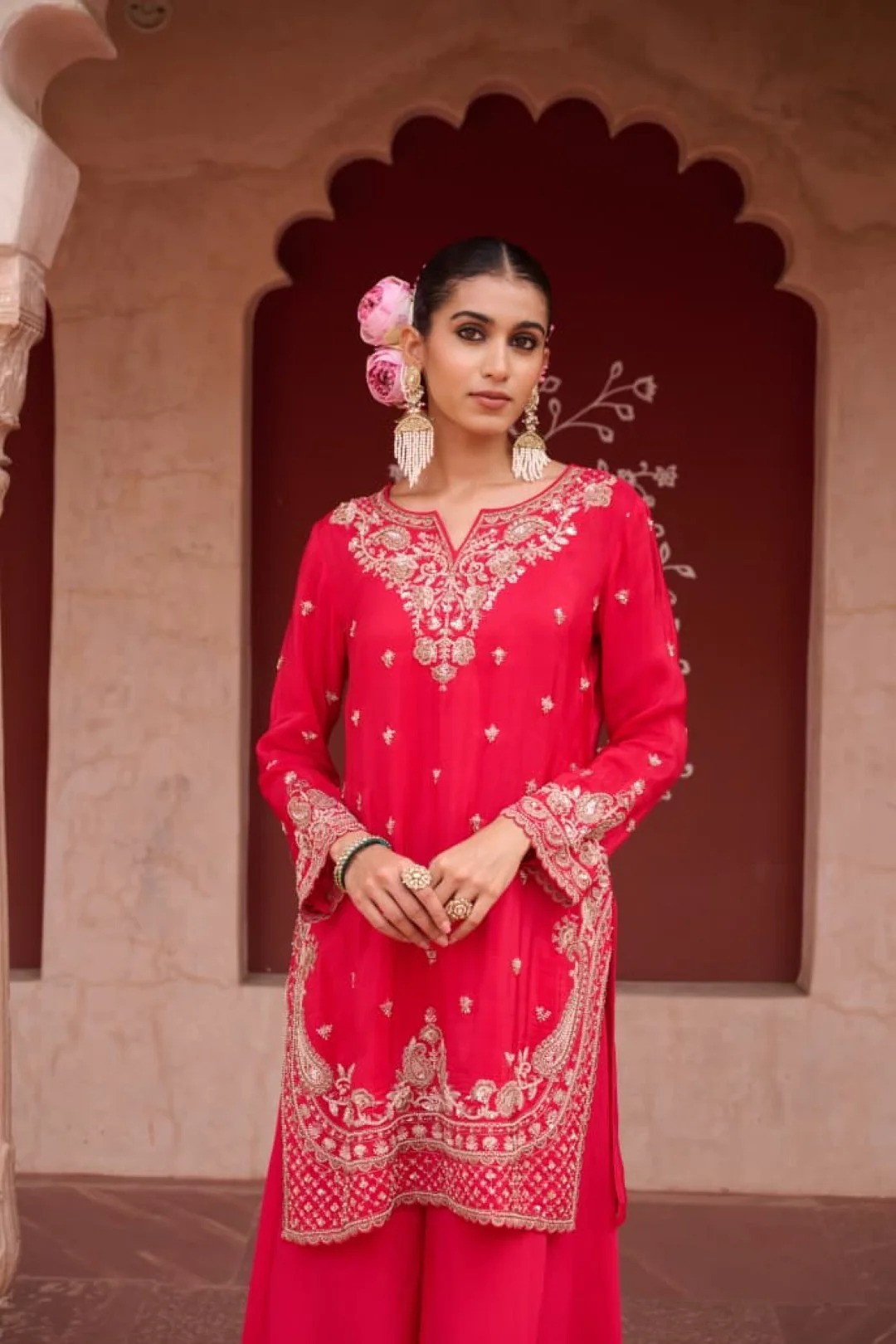 Sangini zarqa full work suit set - Image 13