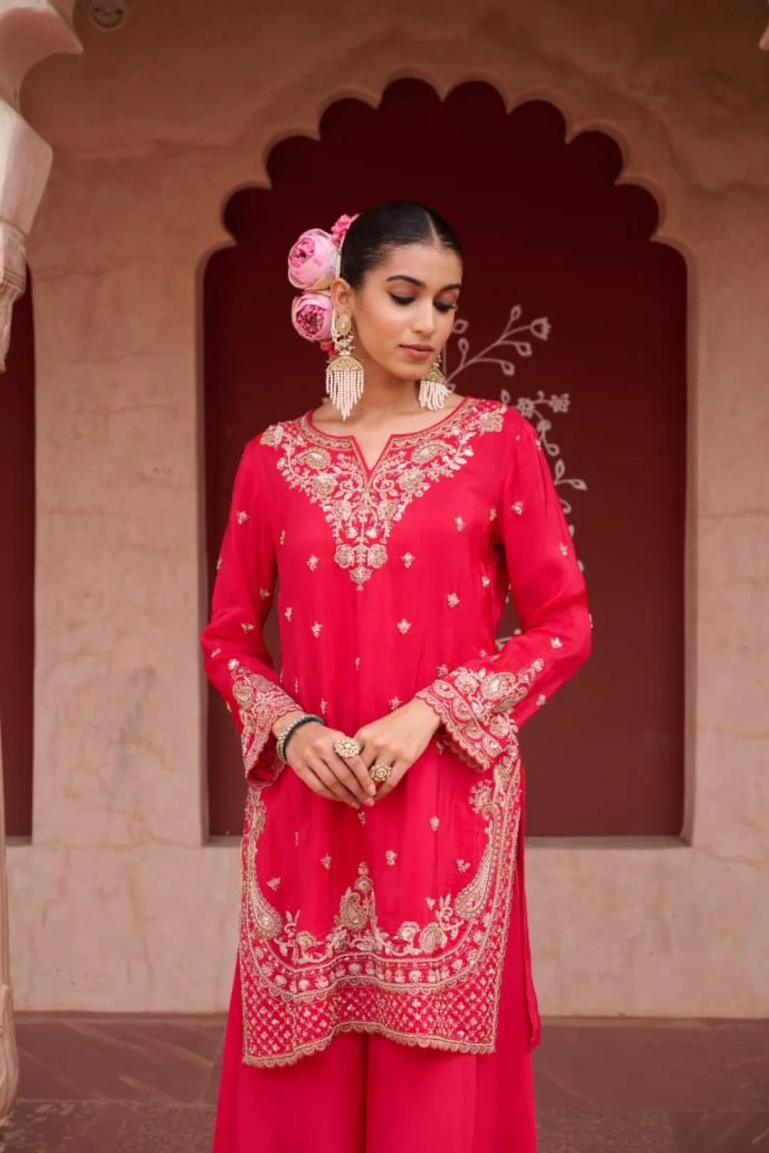 Sangini zarqa full work suit set - Image 14