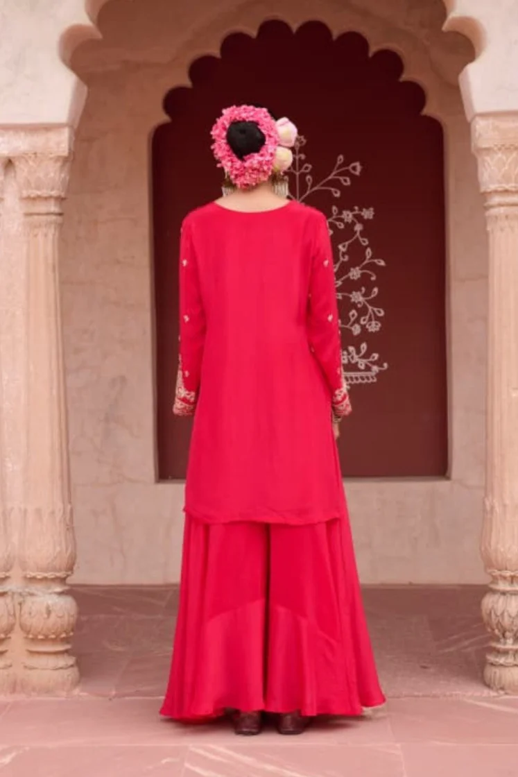 Sangini zarqa full work suit set - Image 3