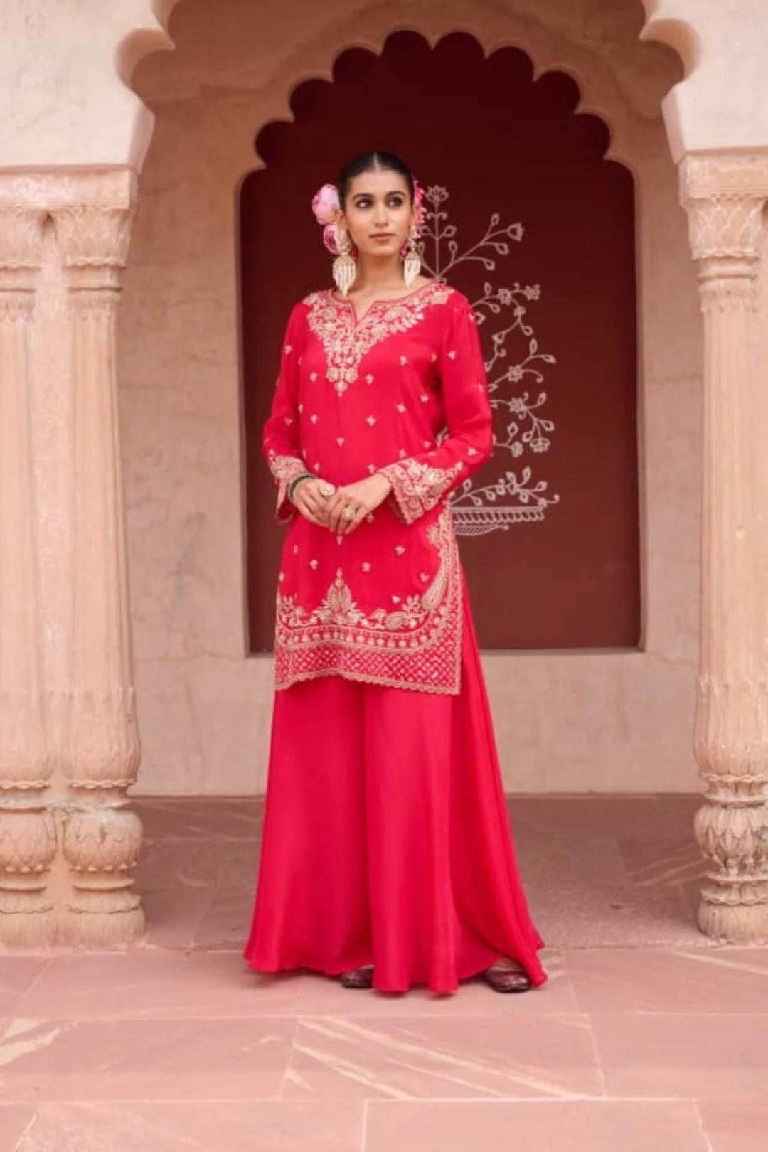Sangini zarqa full work suit set - Image 4