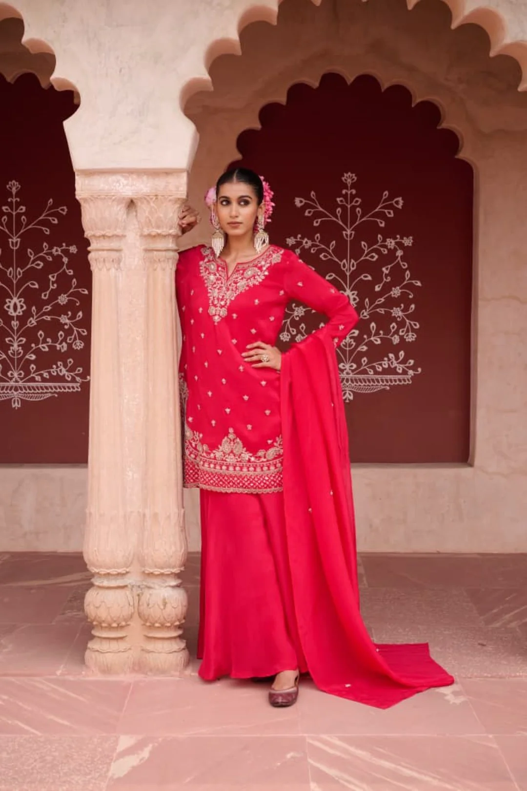Sangini zarqa full work suit set - Image 7