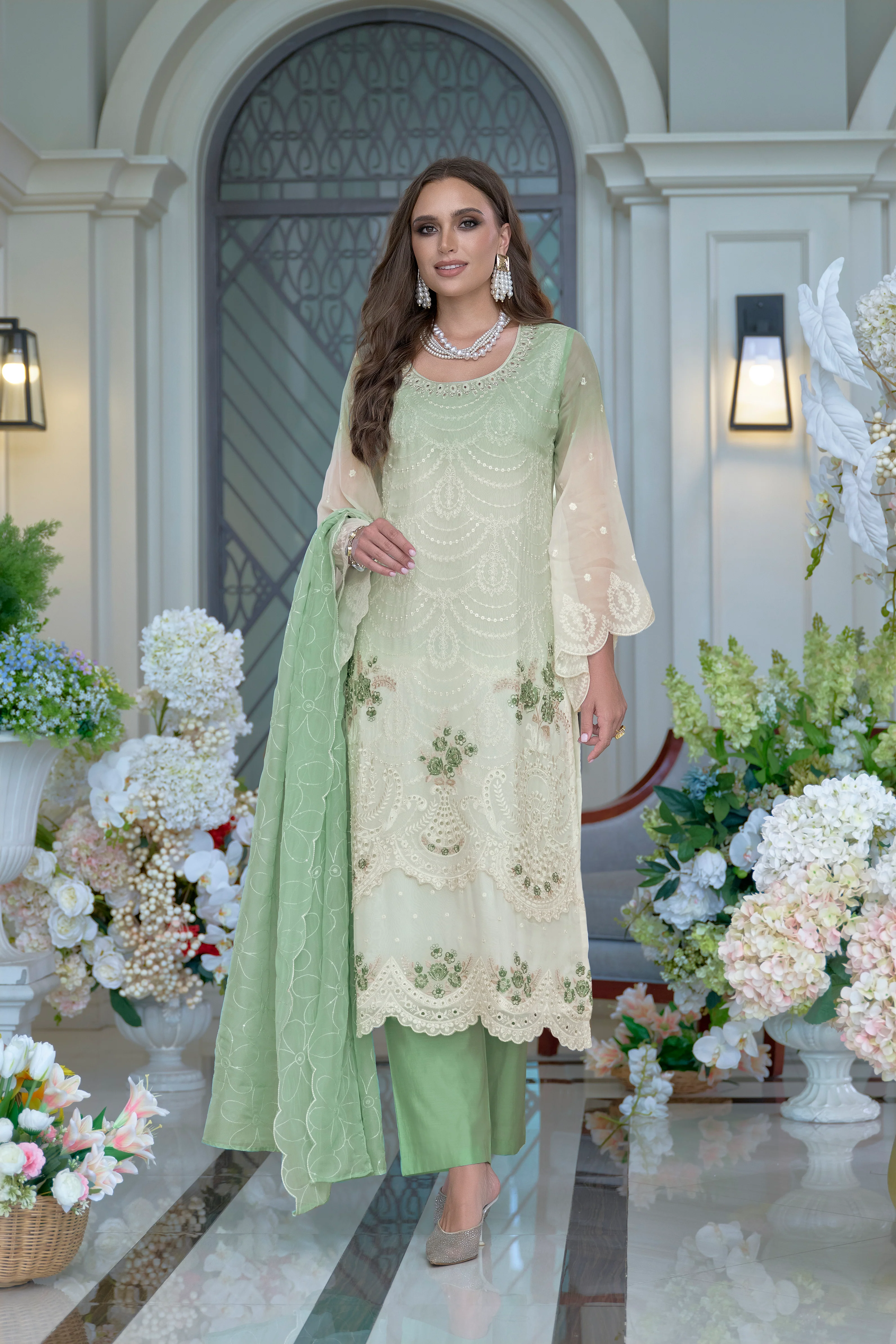 Kaynat Fern Full Work Suit Set - Image 4