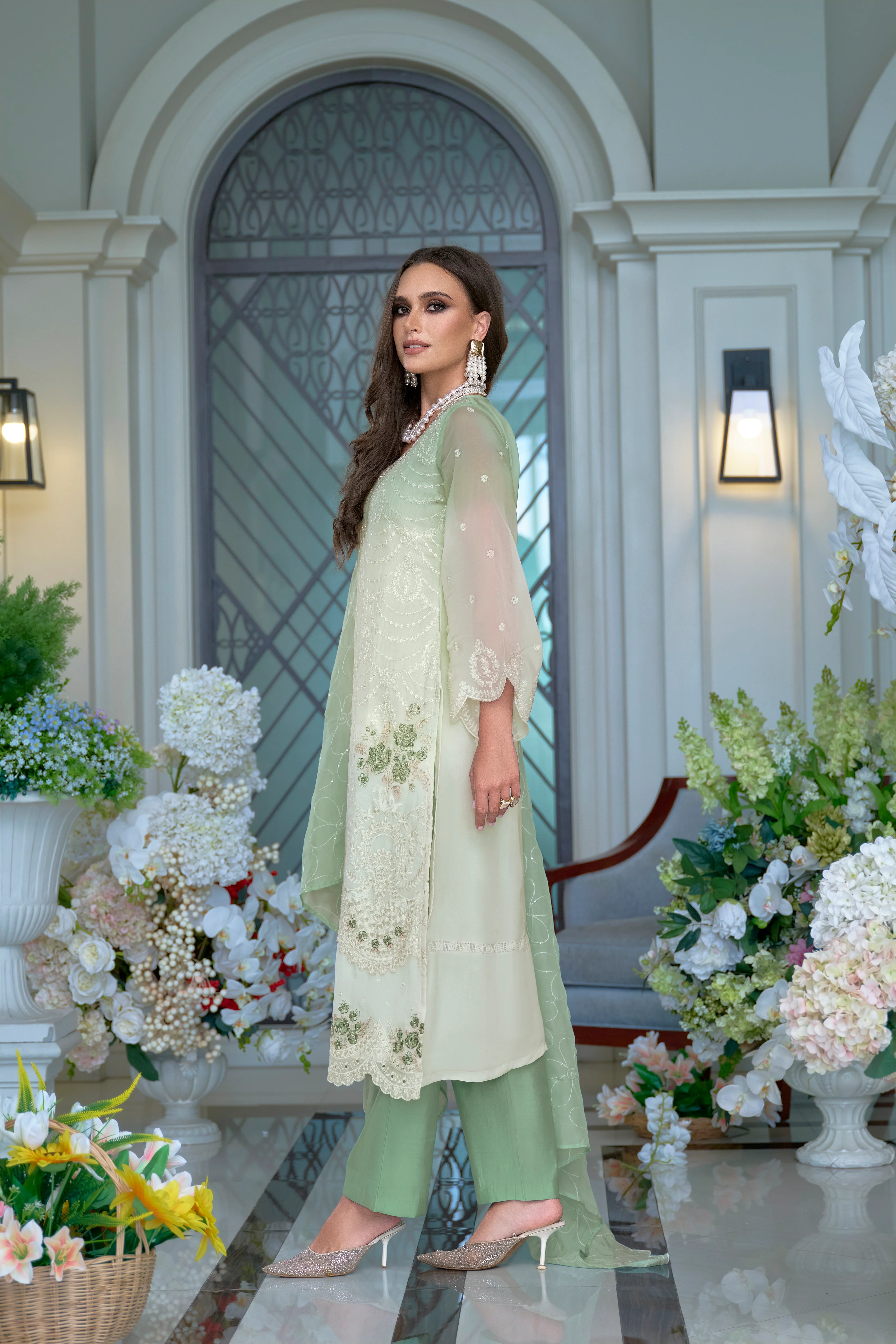 Kaynat Fern Full Work Suit Set - Image 6
