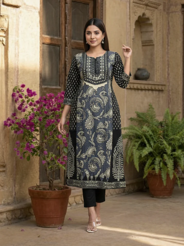 Reet Swish Printed Suit Set - Image 4
