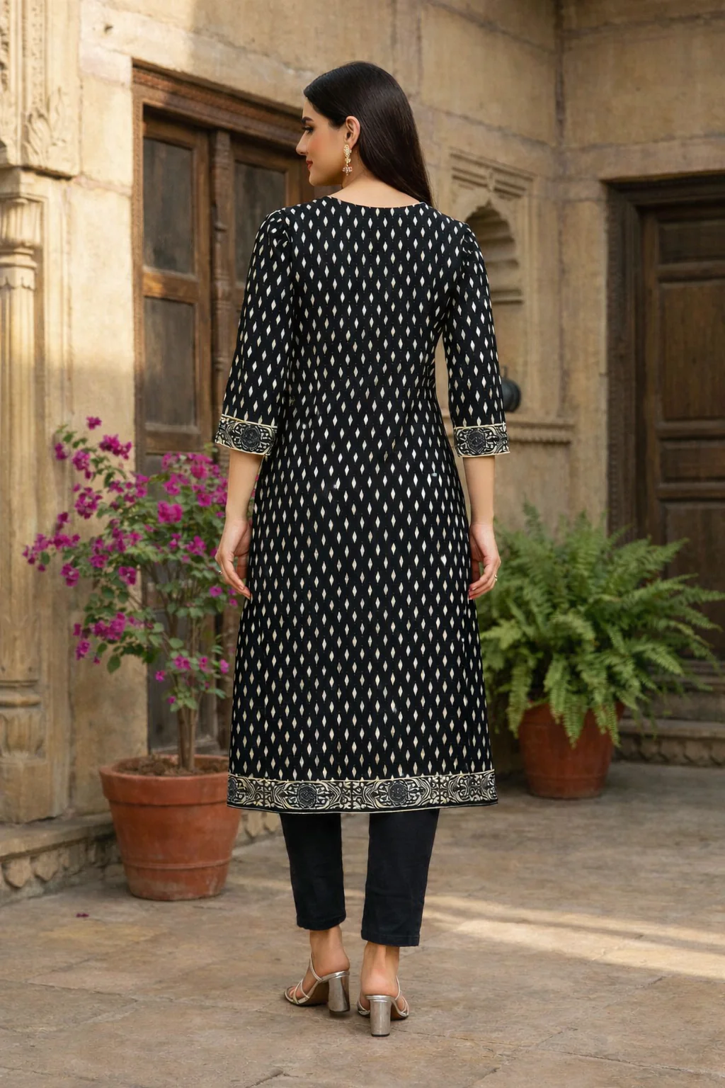 Reet Swish Printed Suit Set - Image 9