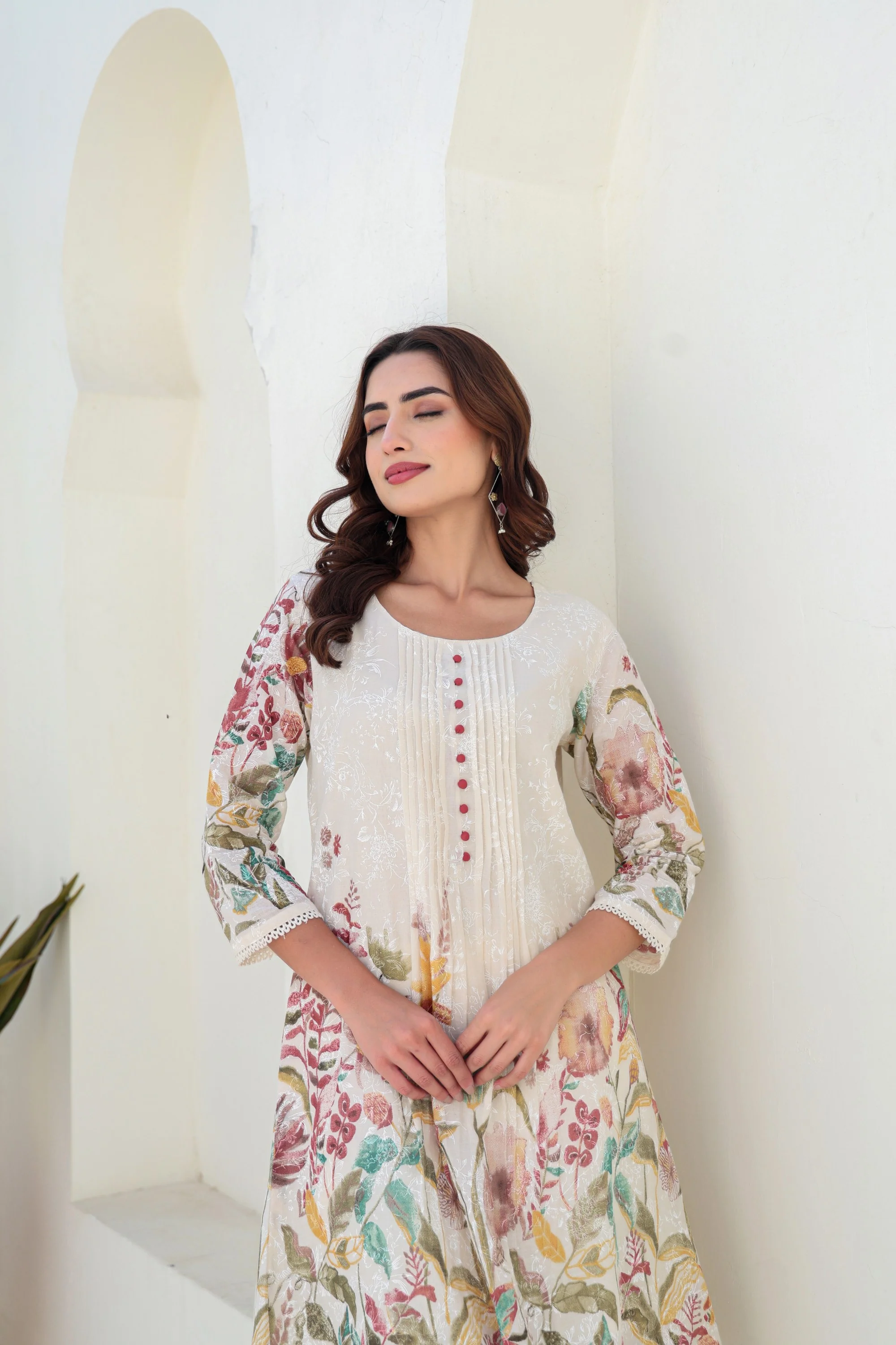 Tiara alabaster cotton co-ord set - Image 10