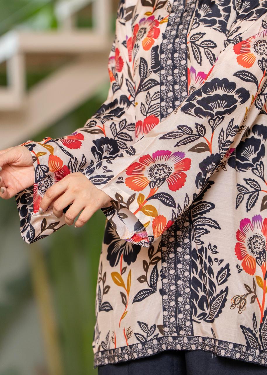 Jayti Floral printed Co-ord set - Image 6