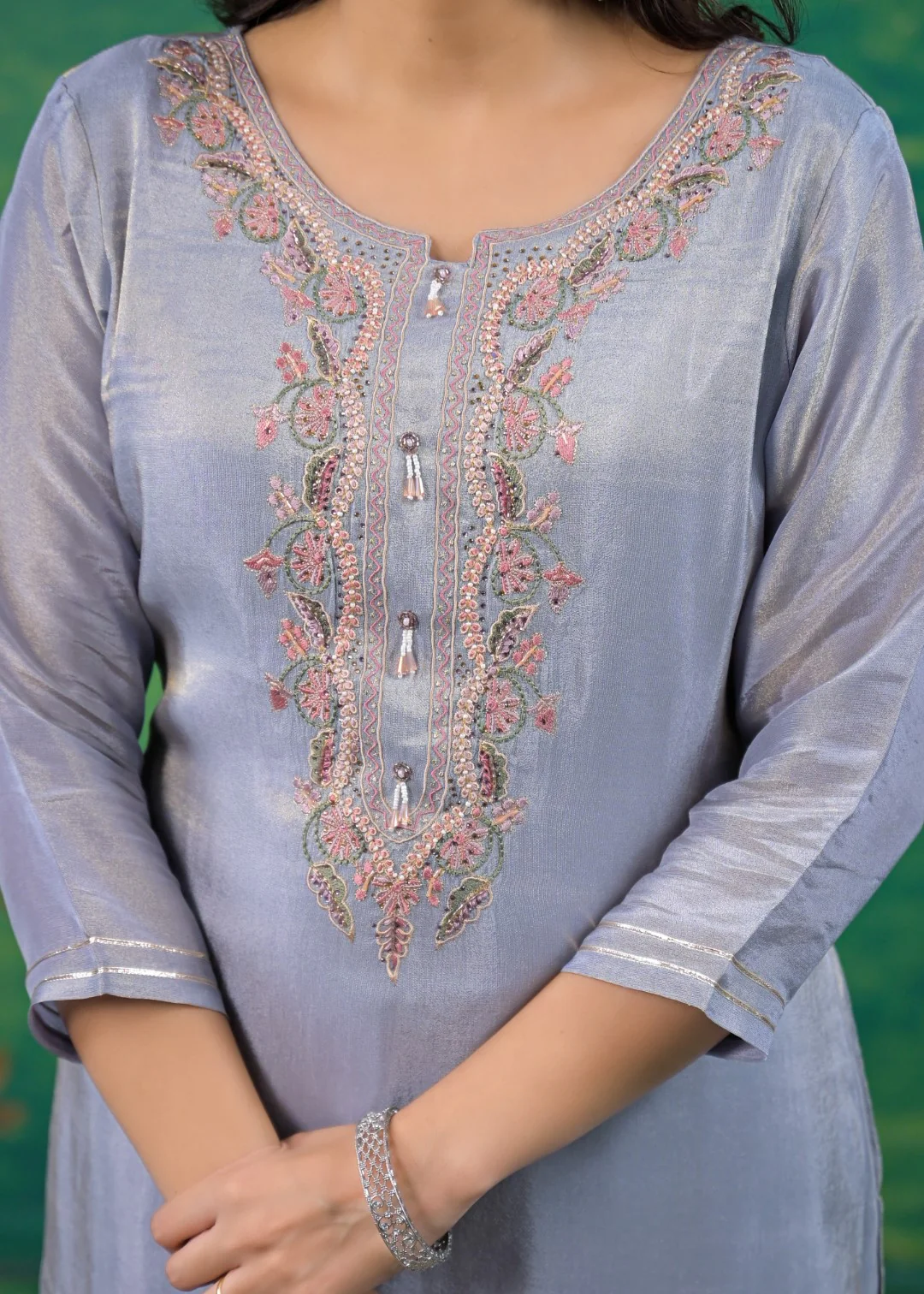 Mahi Regent Embroidered Suit Set - Image 8