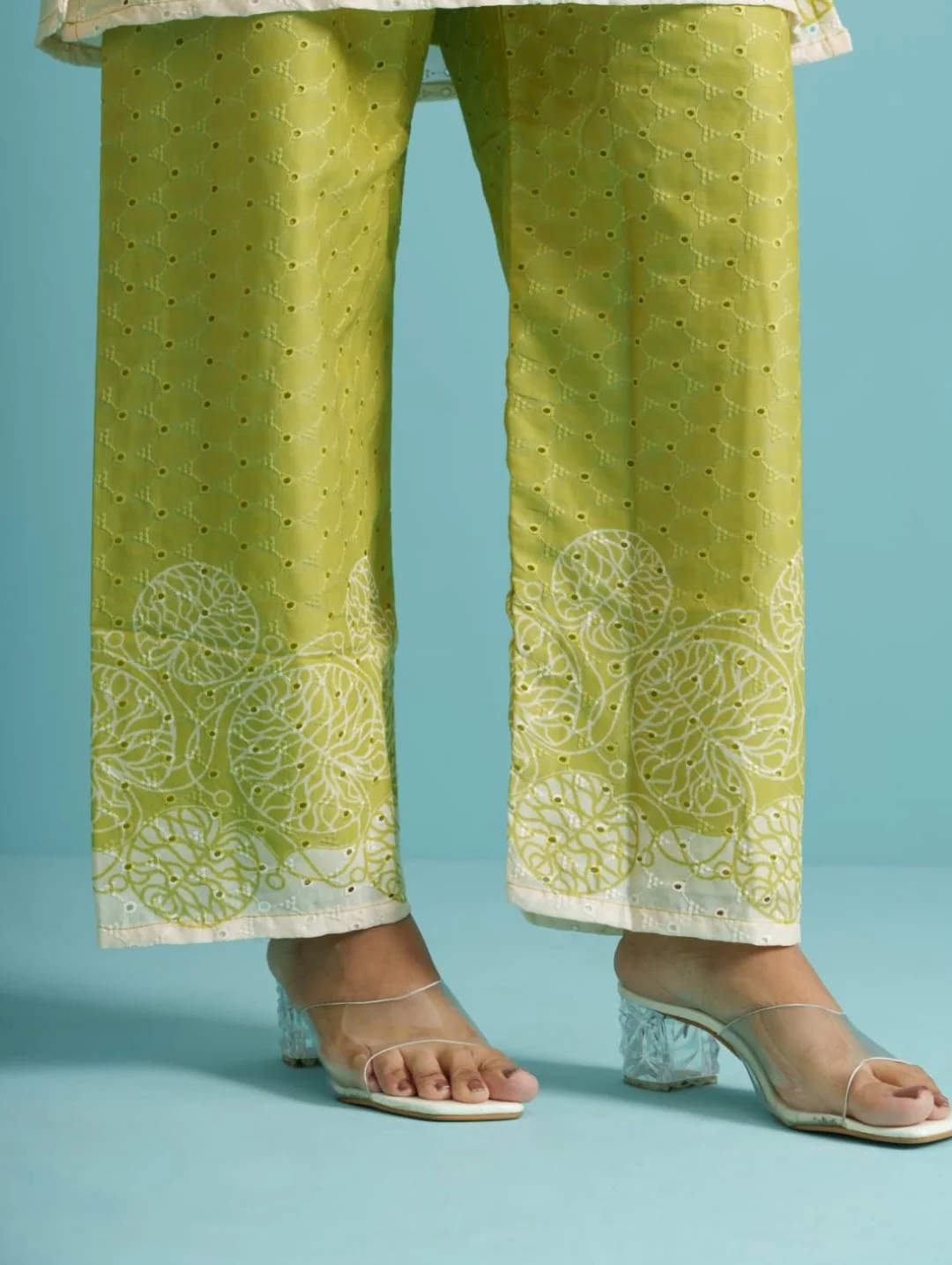 Parikrama Kelly Schiffili Printed Co-ord Set - Image 7