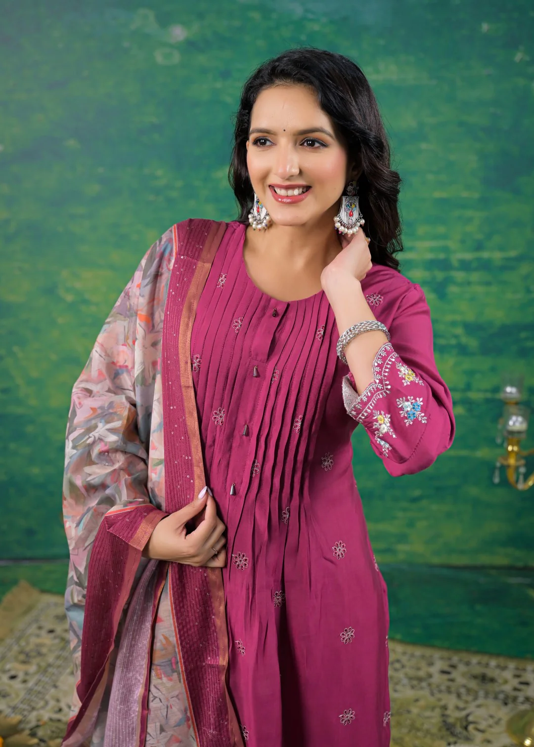Ivy Grape Work Suit Set - Image 2