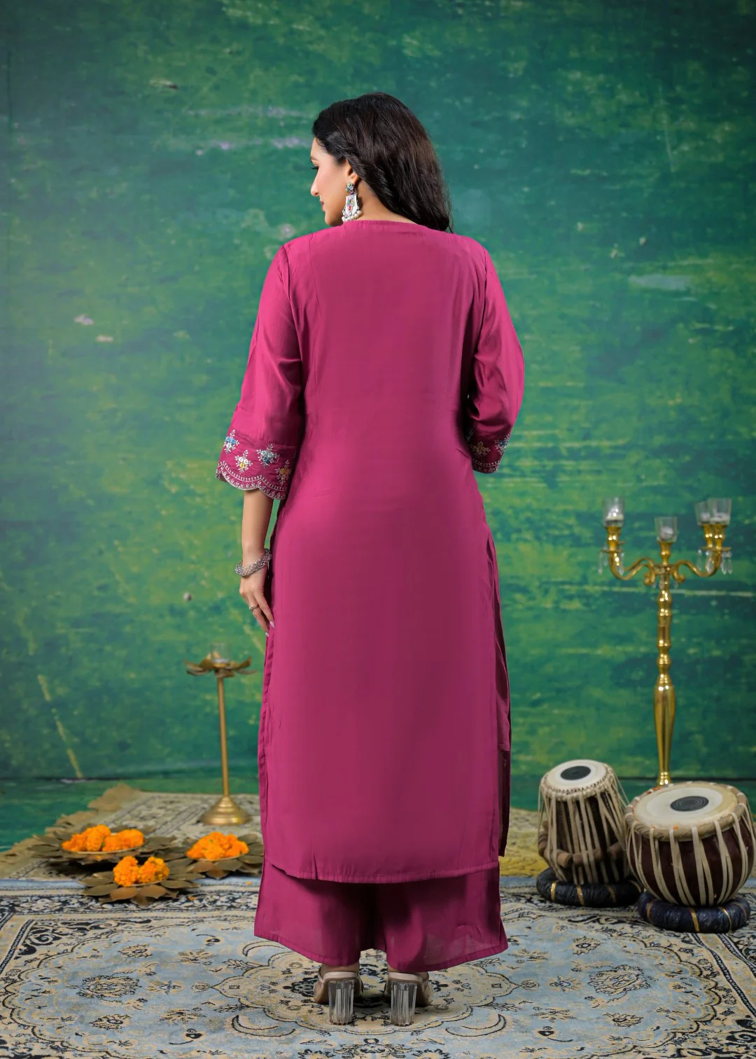 Ivy Grape Work Suit Set - Image 3