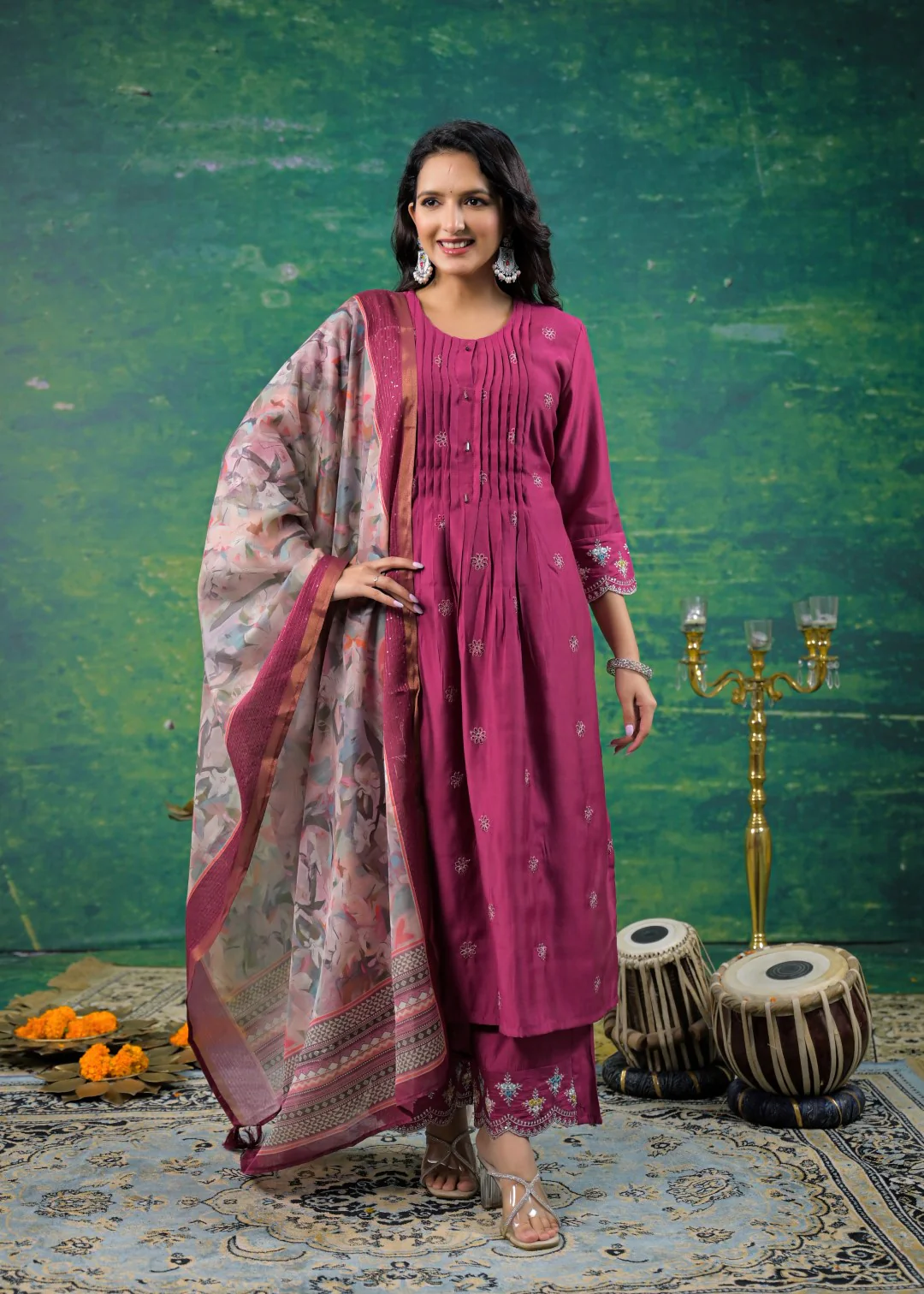 Ivy Grape Work Suit Set - Image 4