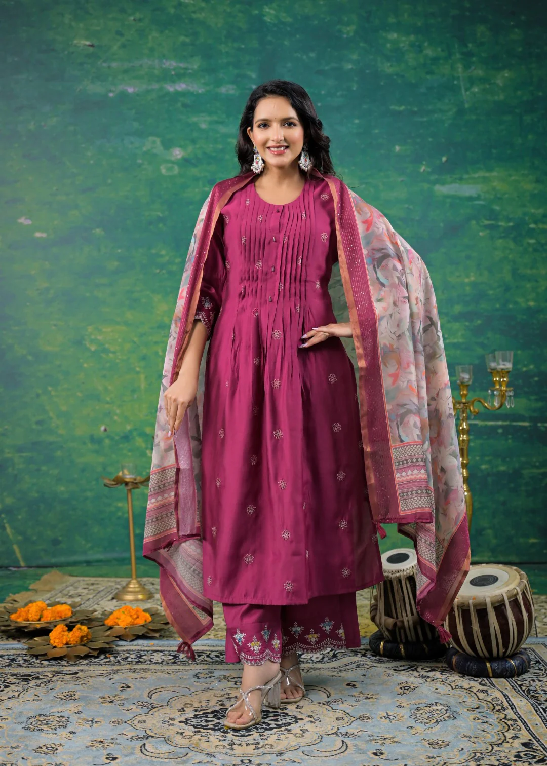 Ivy Grape Work Suit Set - Image 5