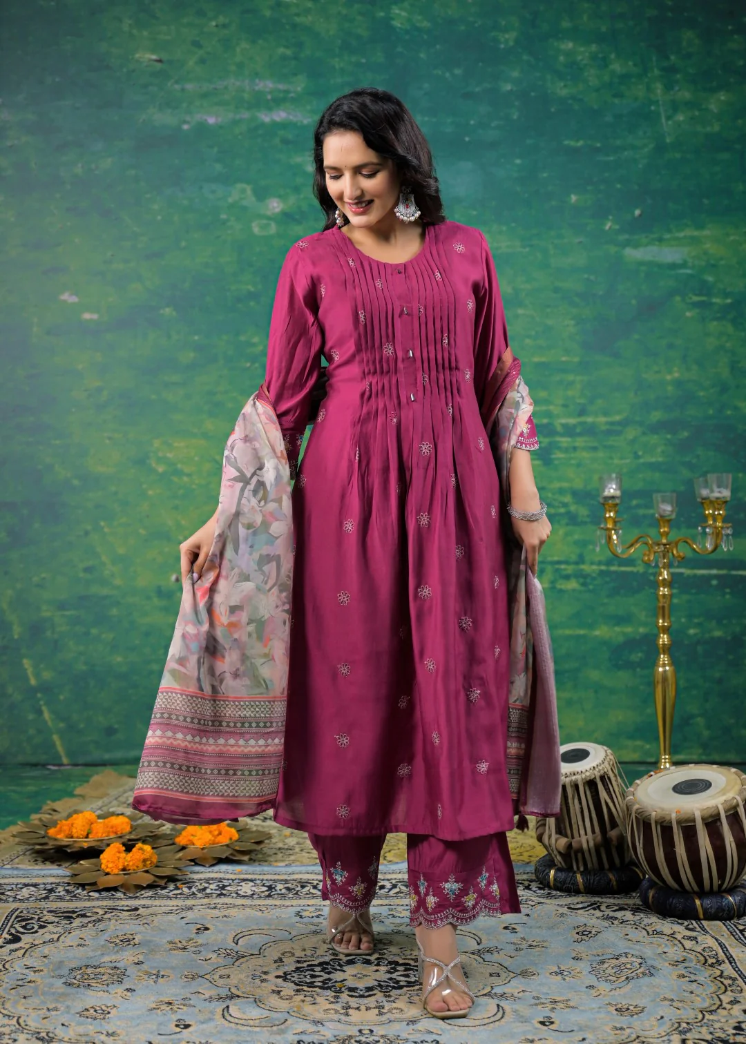 Ivy Grape Work Suit Set - Image 6