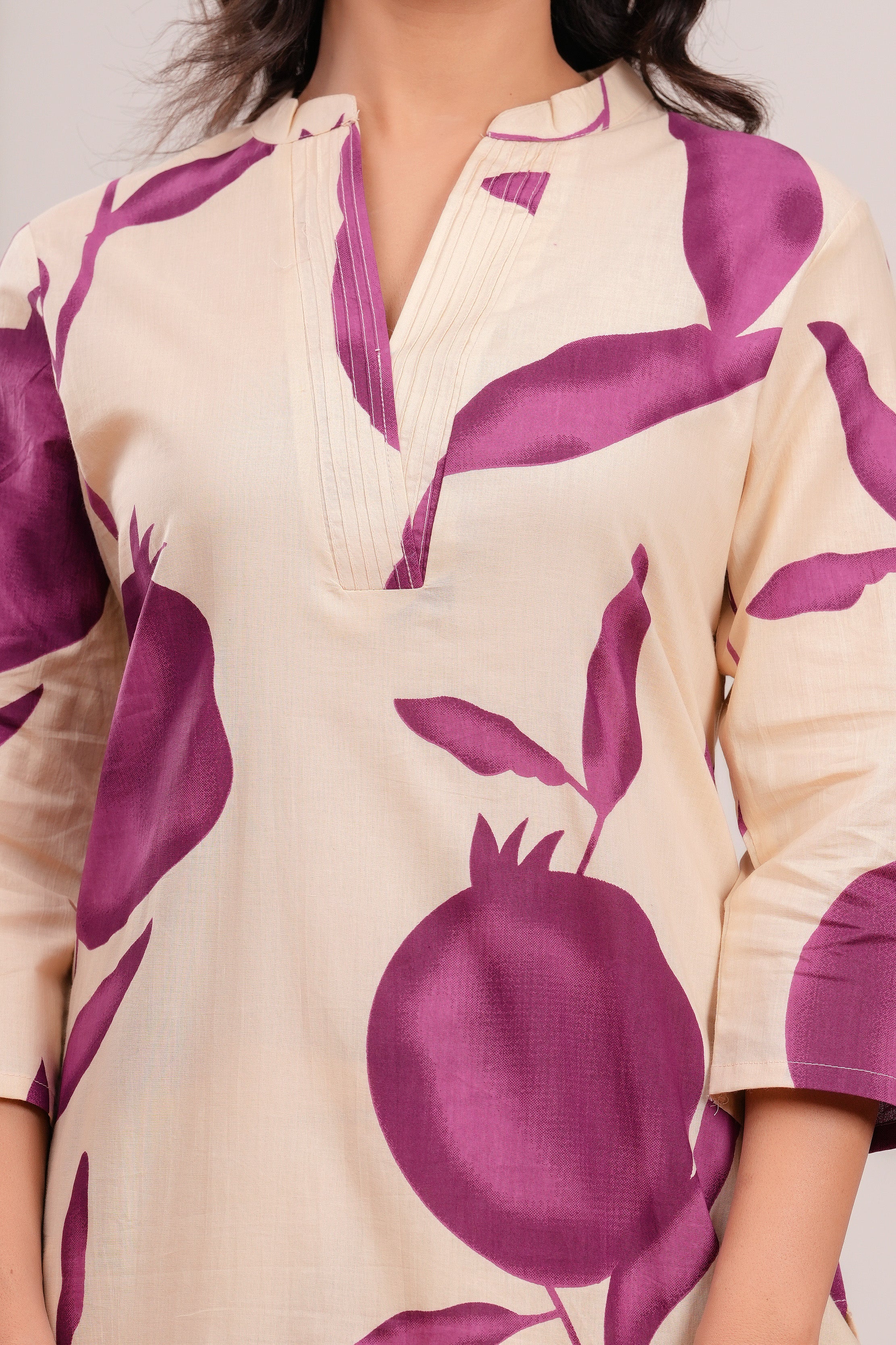 Maurya Rouge Printed Kurta Pant Set - Image 4