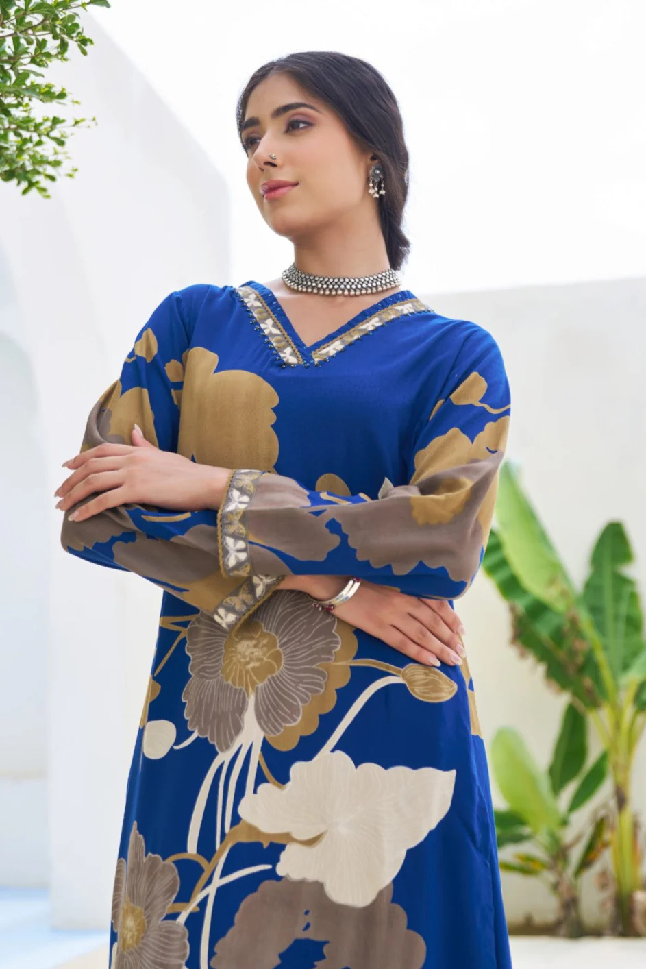 Stravi Indi Printed Kurta pant set - Image 2