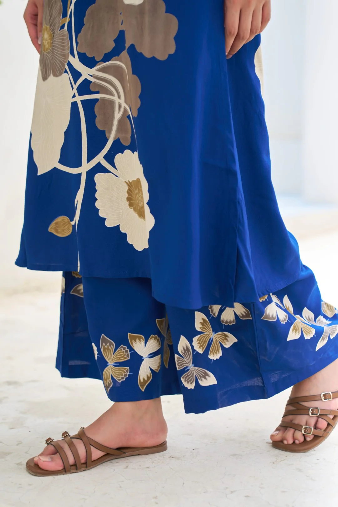 Stravi Indi Printed Kurta pant set - Image 4