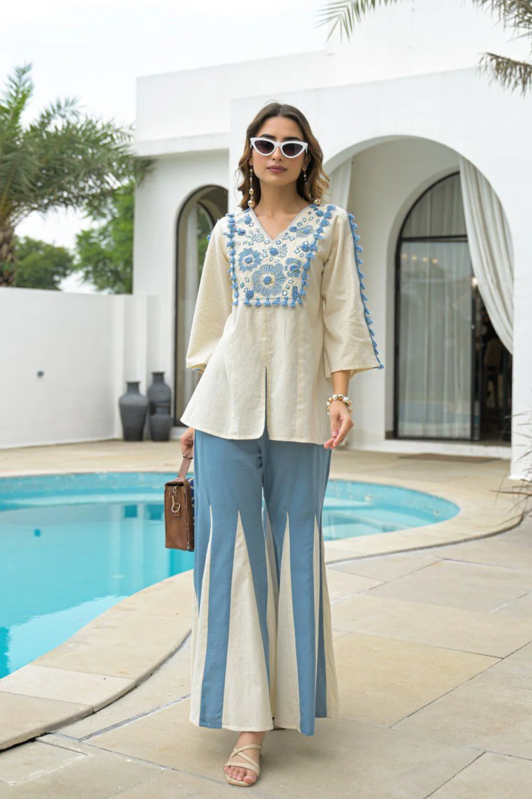 Akira sea cotton fusion co-ord set - Image 10