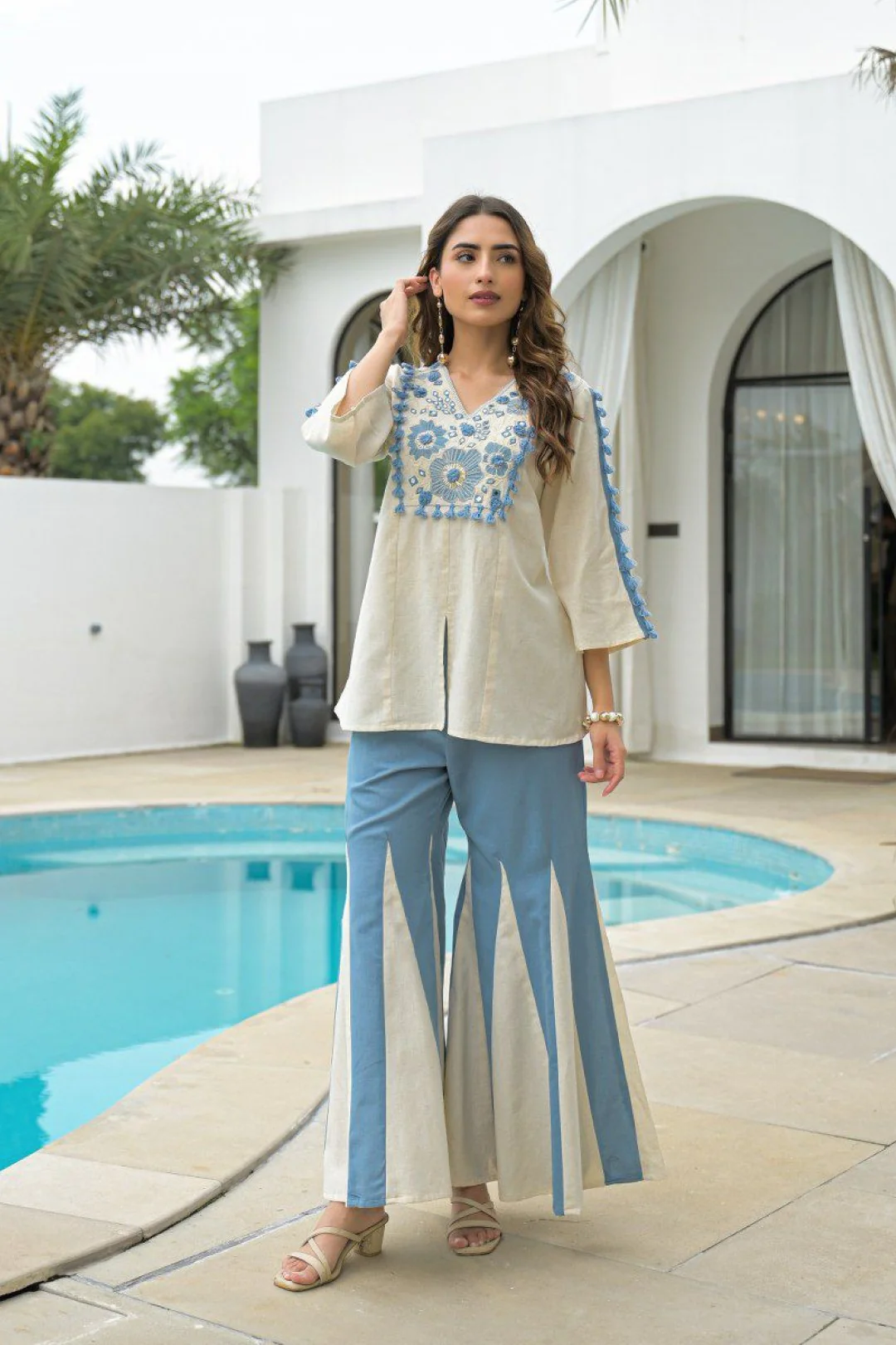 Akira sea cotton fusion co-ord set - Image 5