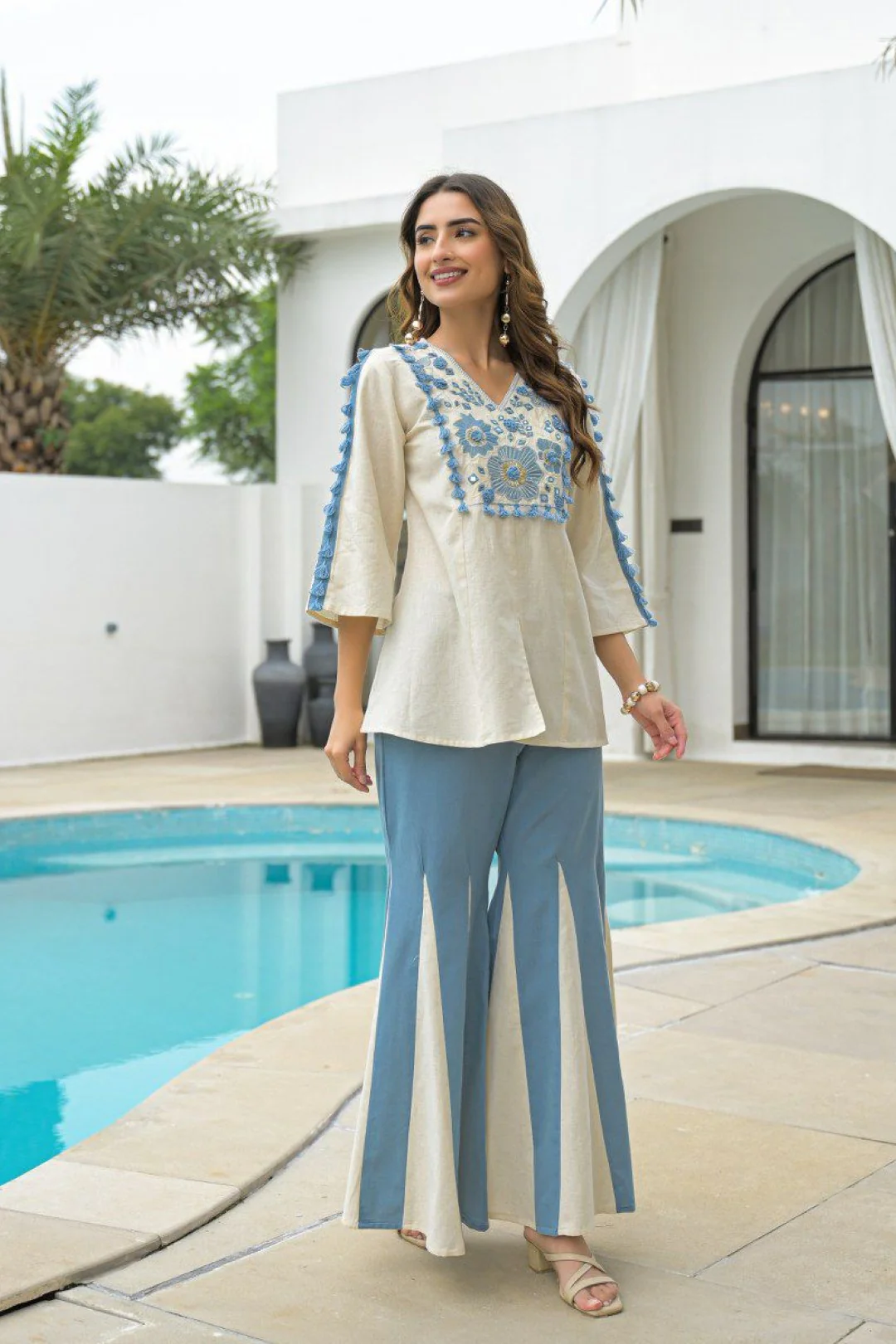 Akira sea cotton fusion co-ord set - Image 8