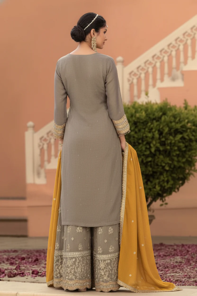 Sarovar moss full work suit set - Image 3