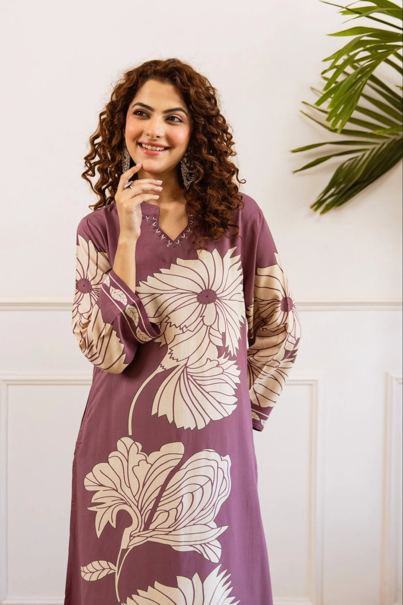 Bakul Twitch Printed Kurta Pant Set - Image 2