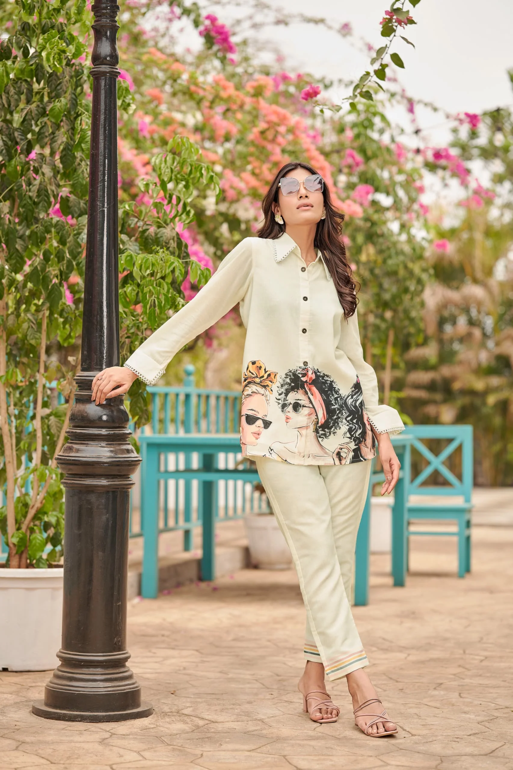 Iyana Pearl cotton Co-ord set - Image 7