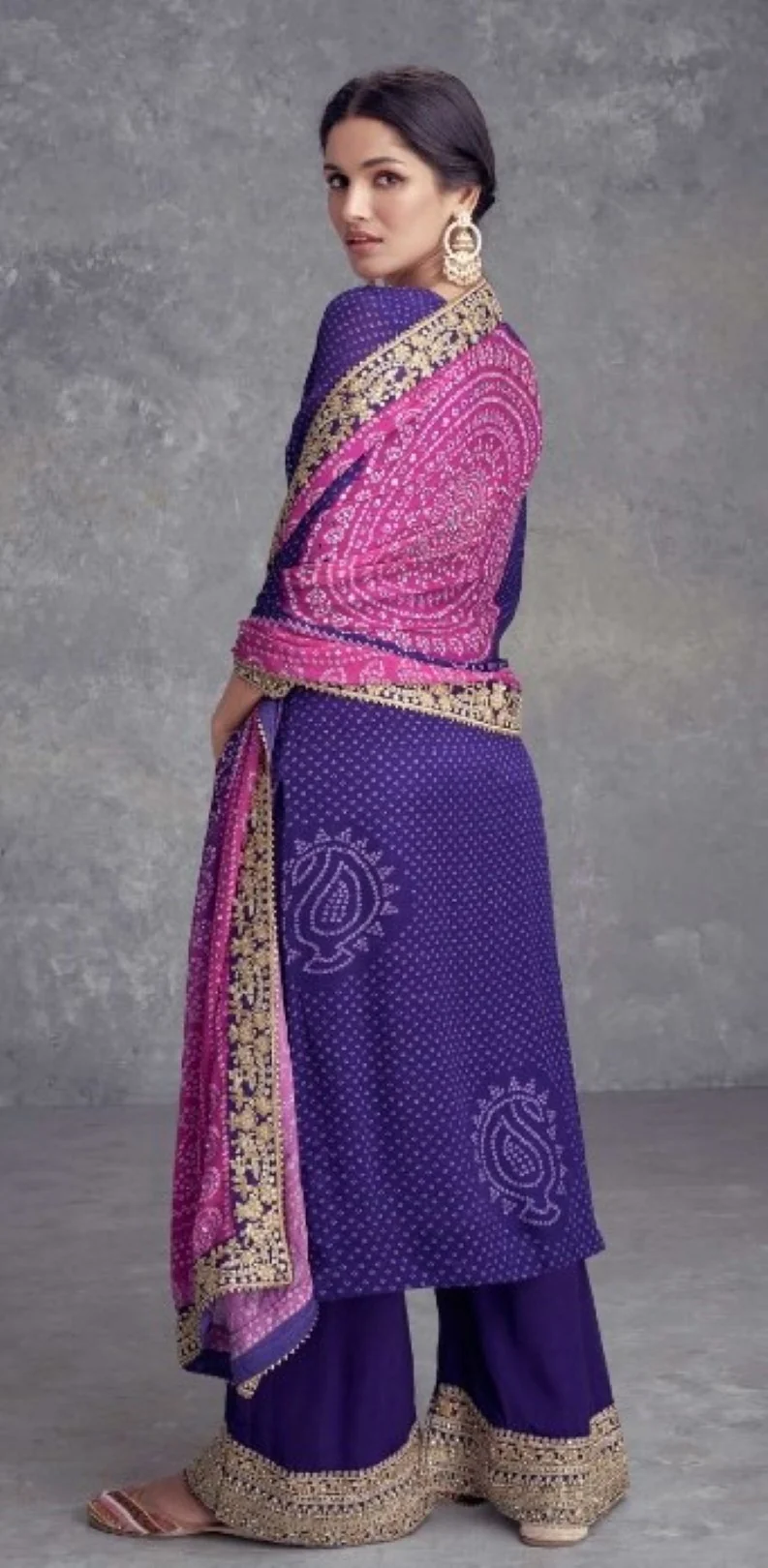 Dhunki orchid premium full work suit set - Image 3