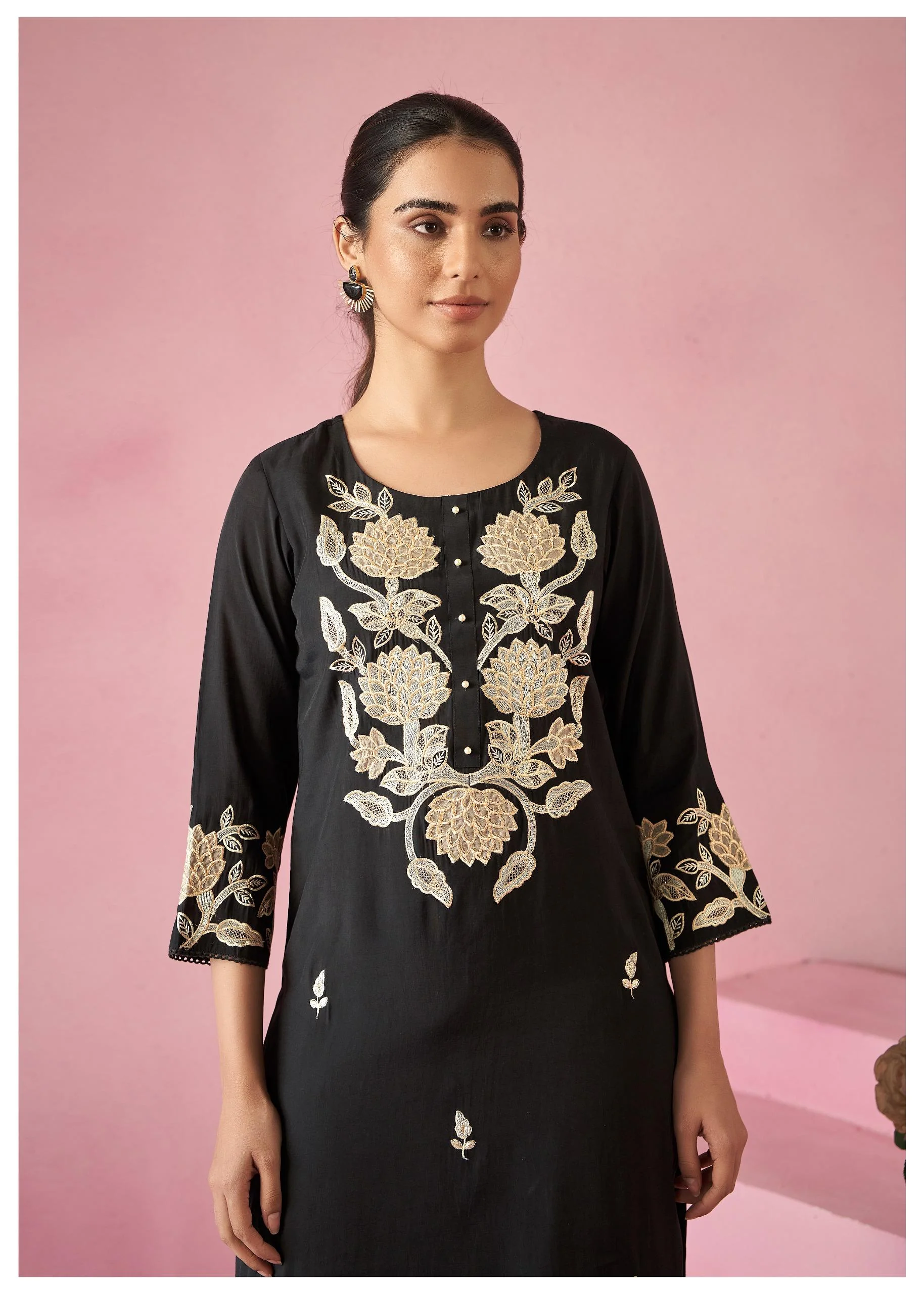 Nadira jade Embroidery Lawn Suit set - Image 2