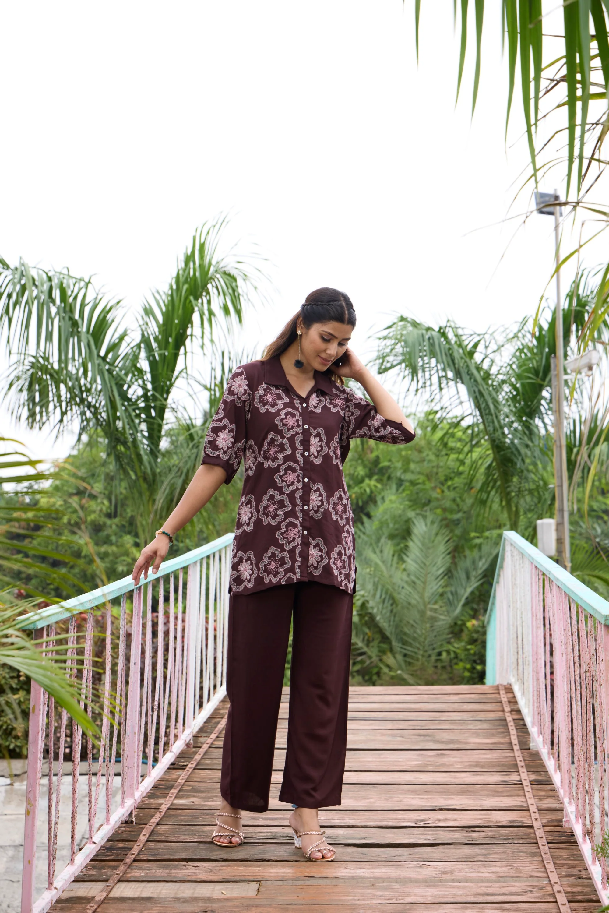 Sharad Jam Embroidery Co-ord set - Image 3